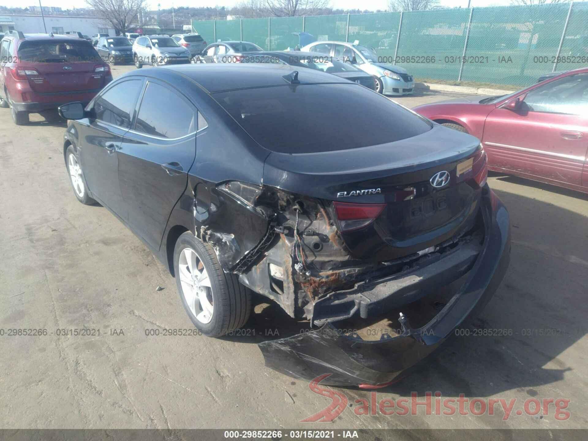 KMHDH4AE8GU483537 2016 HYUNDAI ELANTRA