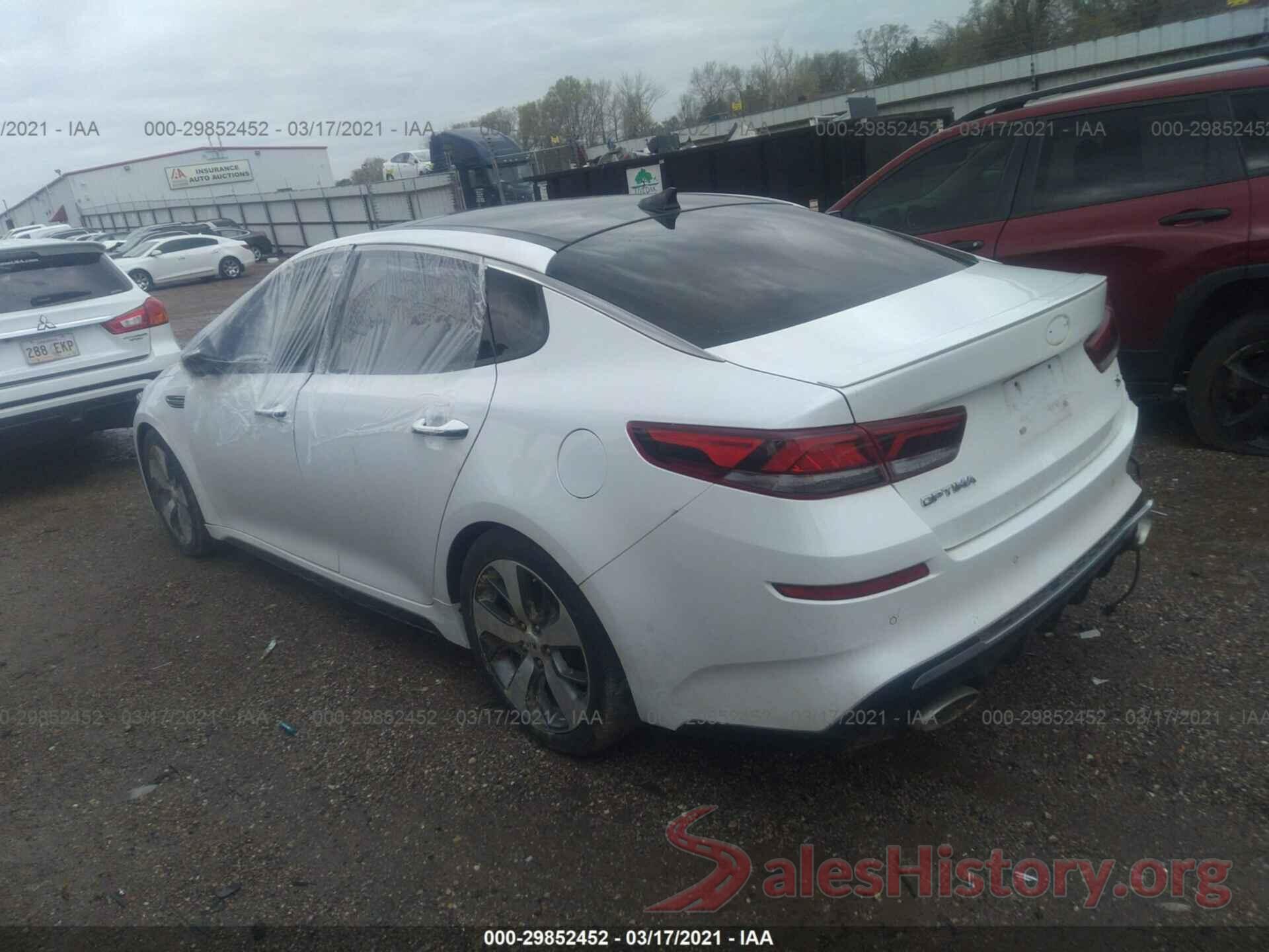 5XXGT4L32KG352095 2019 KIA OPTIMA