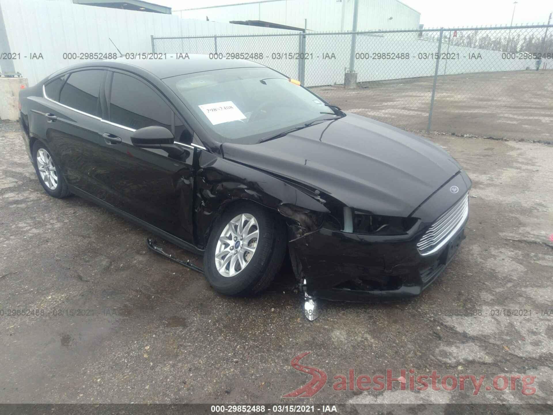 3FA6P0G73GR206132 2016 FORD FUSION