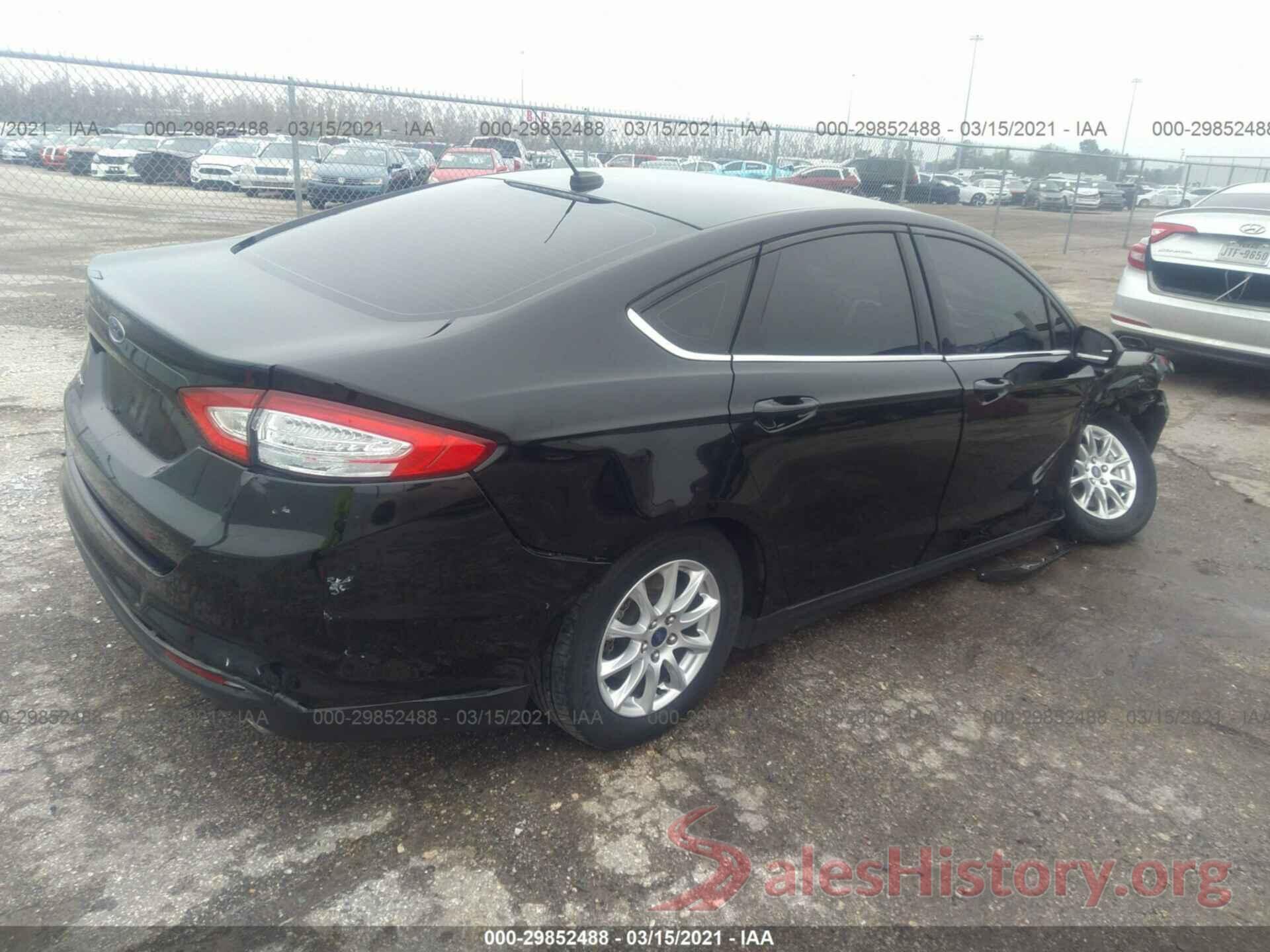 3FA6P0G73GR206132 2016 FORD FUSION