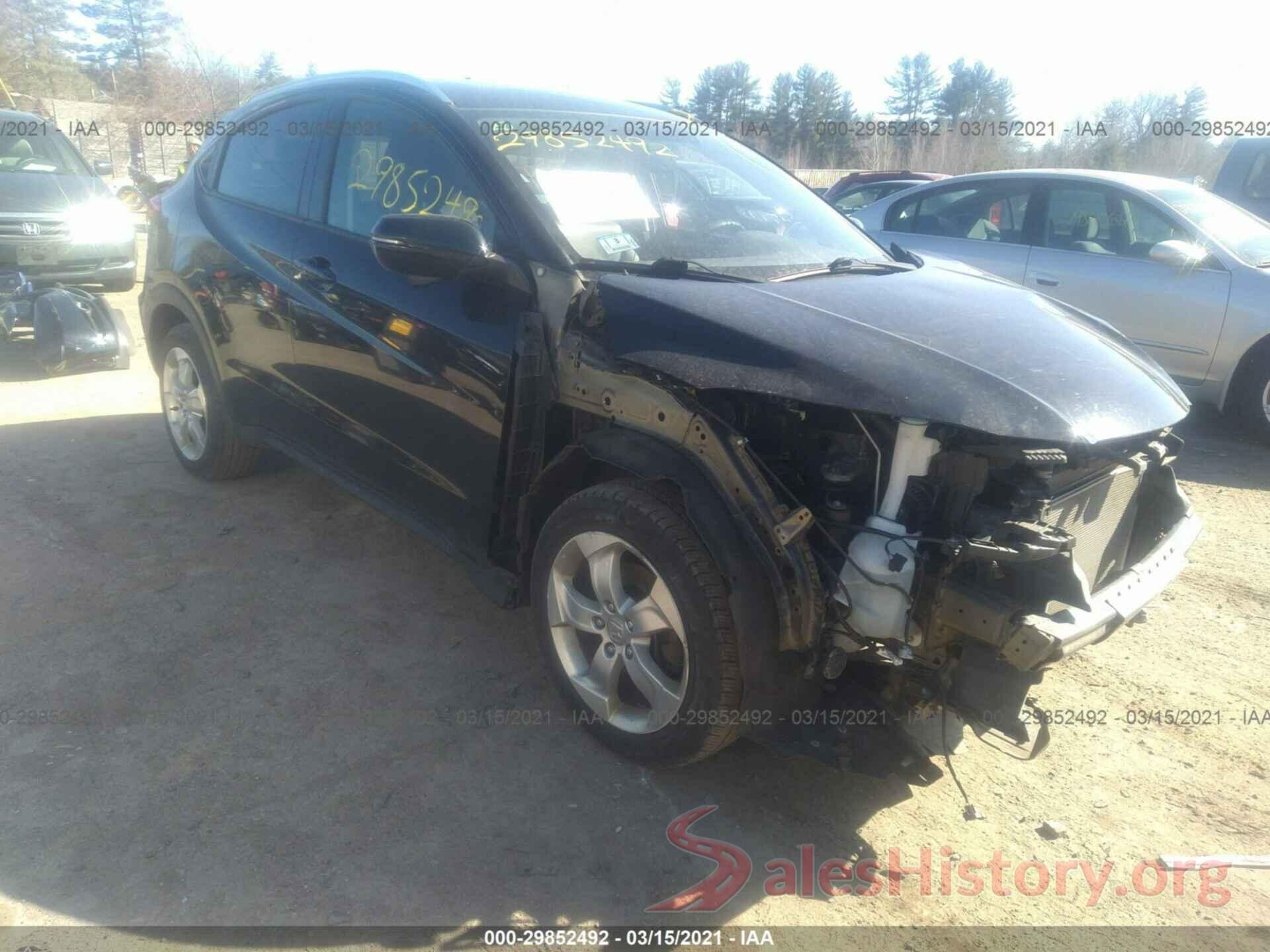 3CZRU6H79GM731480 2016 HONDA HR-V