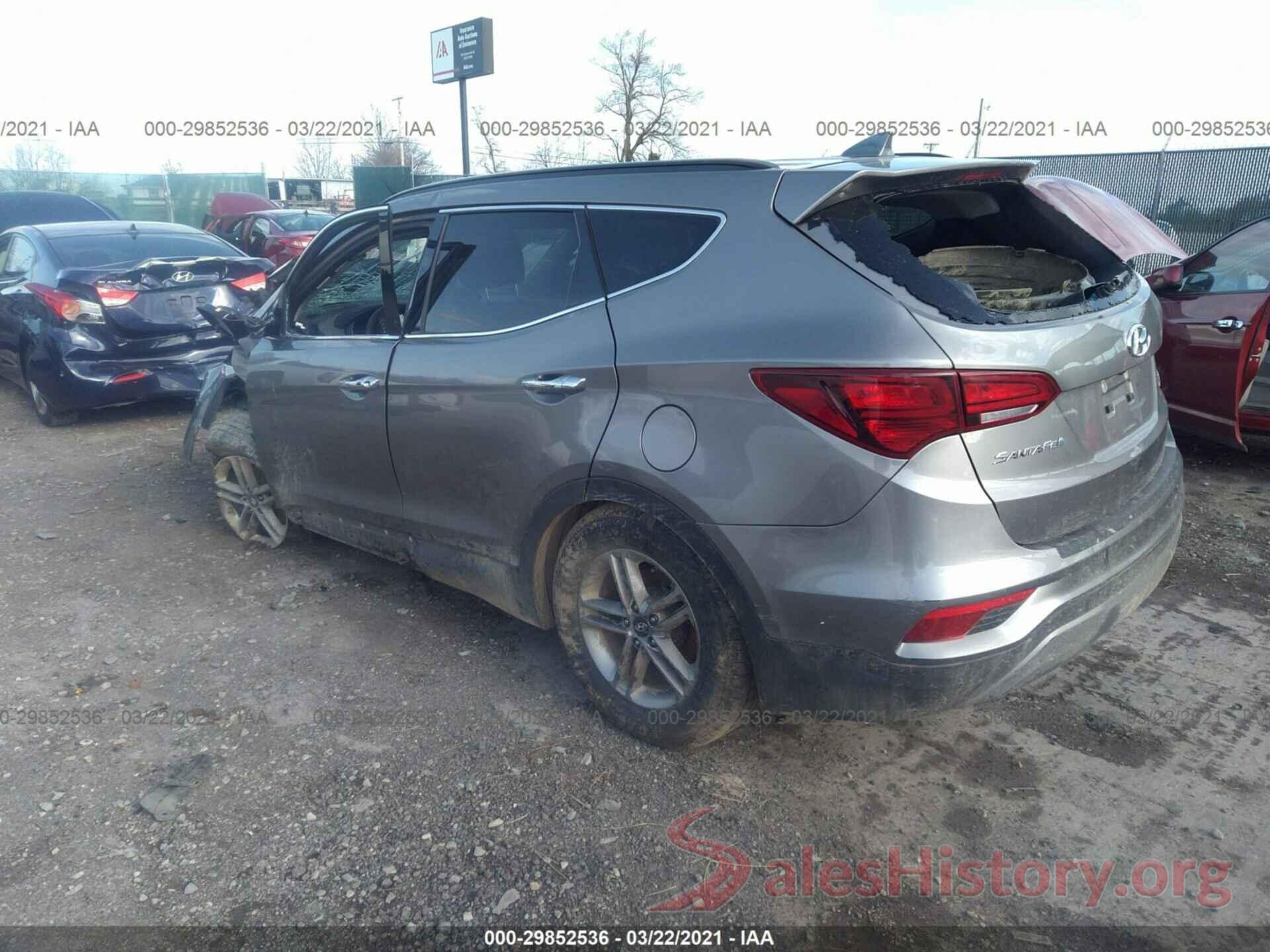 5NMZUDLB4JH058159 2018 HYUNDAI SANTA FE SPORT