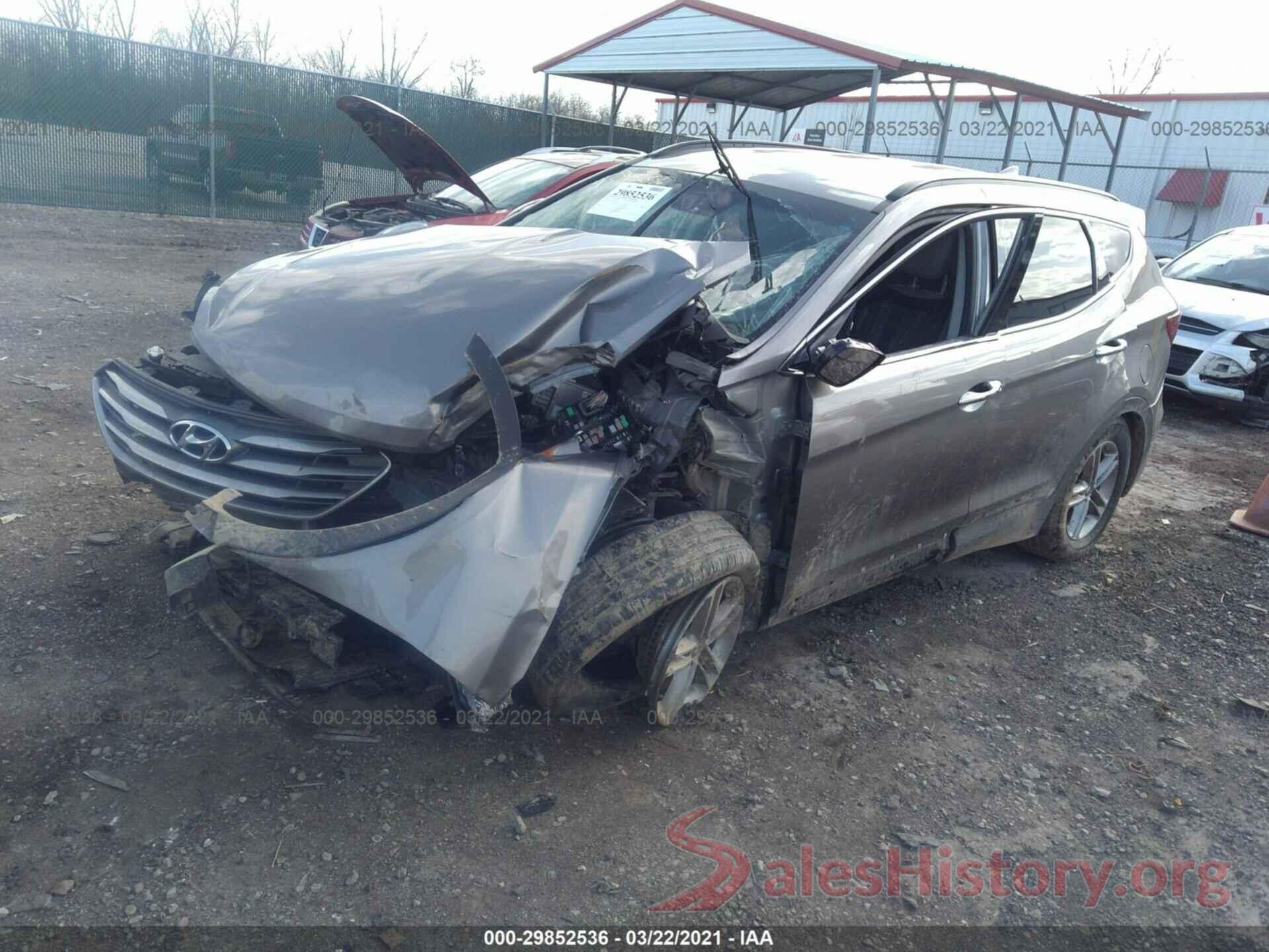 5NMZUDLB4JH058159 2018 HYUNDAI SANTA FE SPORT