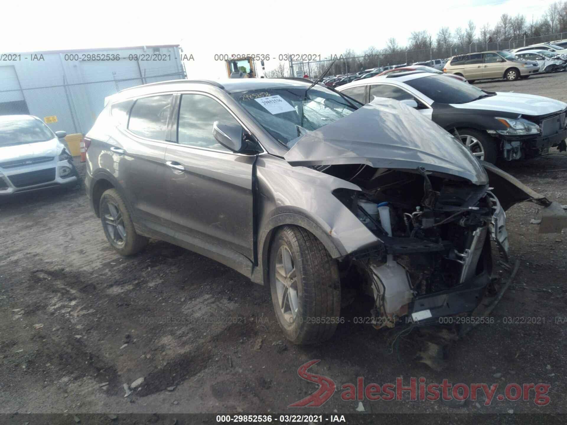 5NMZUDLB4JH058159 2018 HYUNDAI SANTA FE SPORT