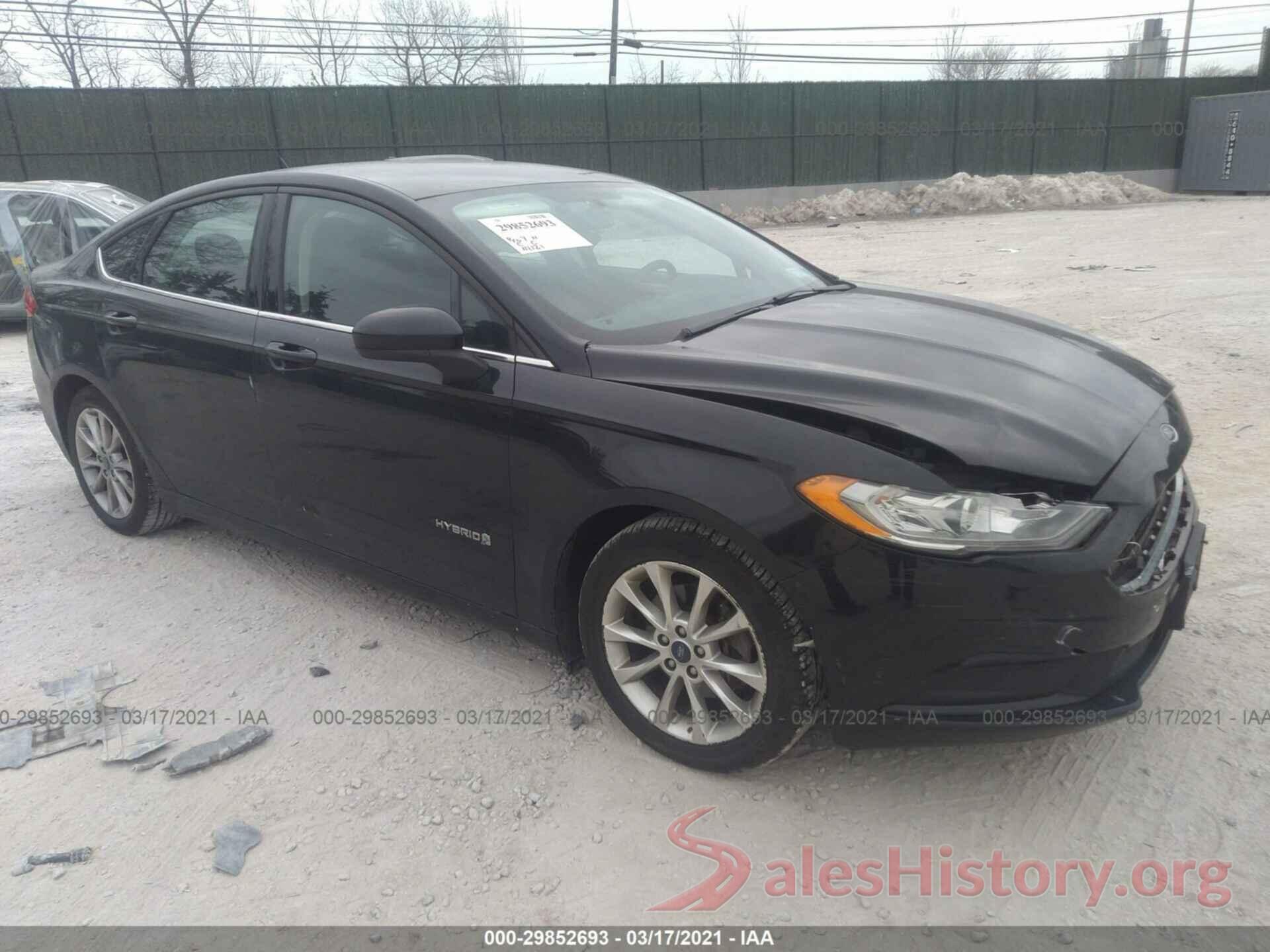 3FA6P0LU4HR120809 2017 FORD FUSION