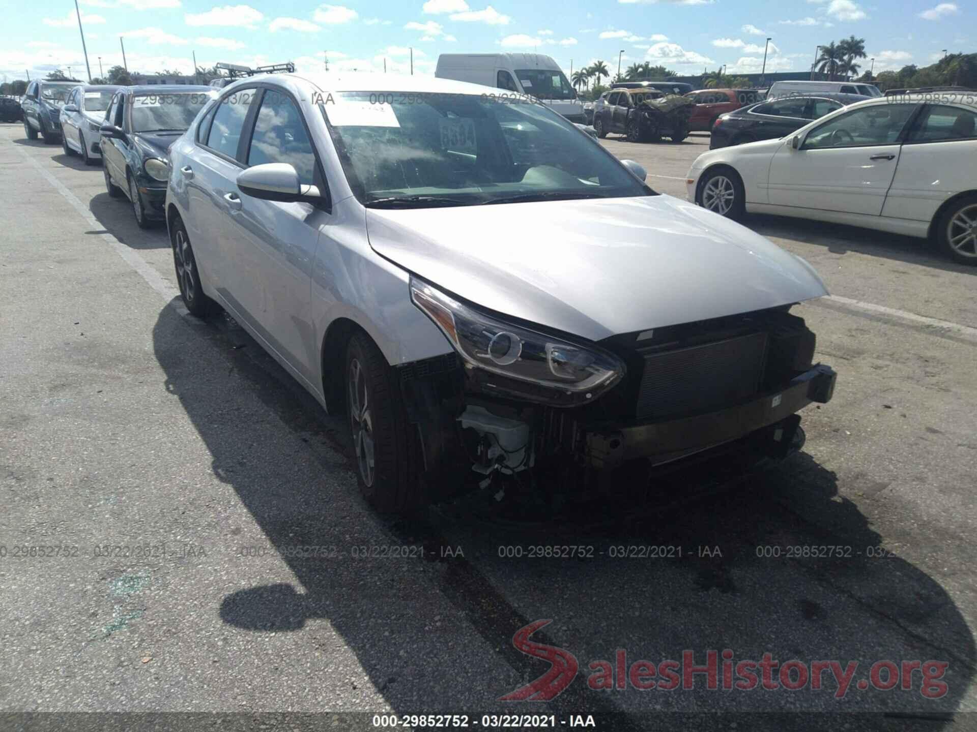 3KPF24AD8LE213061 2020 KIA FORTE