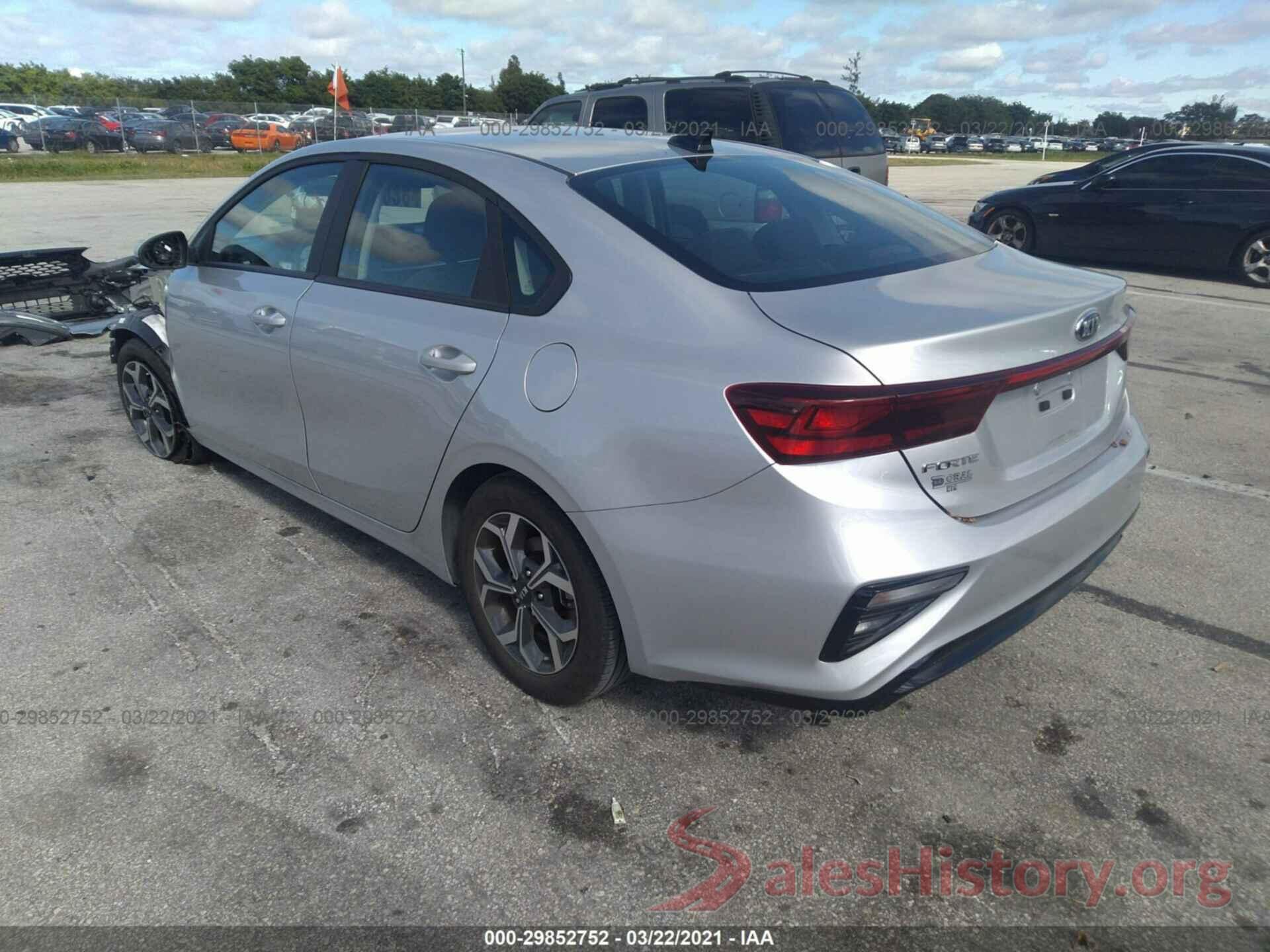 3KPF24AD8LE213061 2020 KIA FORTE