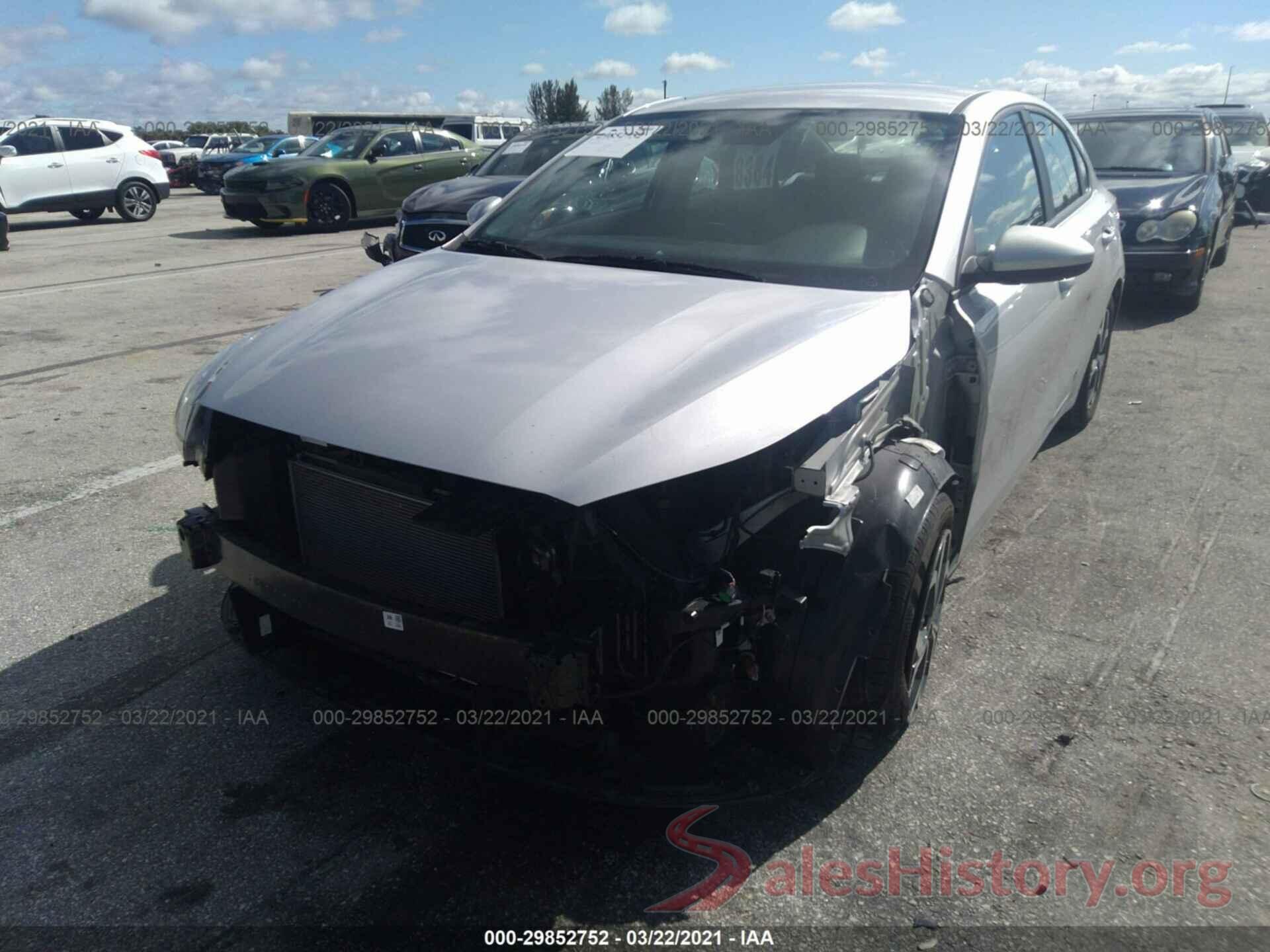 3KPF24AD8LE213061 2020 KIA FORTE