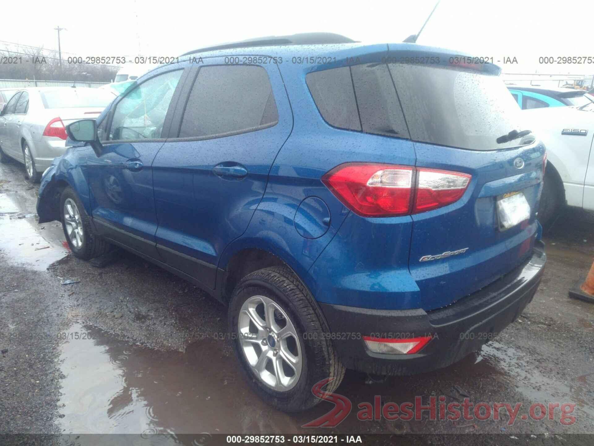 MAJ3S2GE3LC394347 2020 FORD ECOSPORT