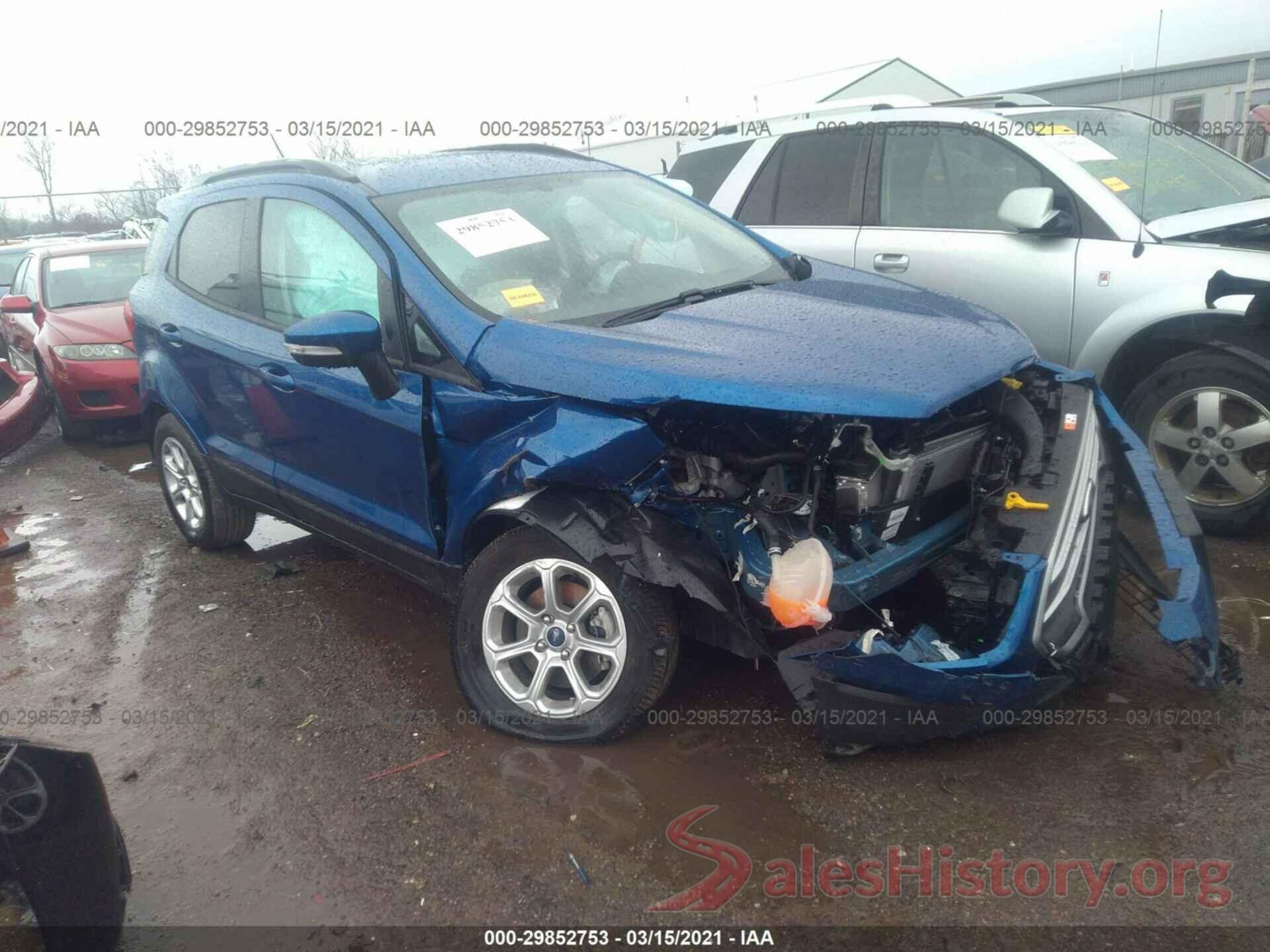 MAJ3S2GE3LC394347 2020 FORD ECOSPORT