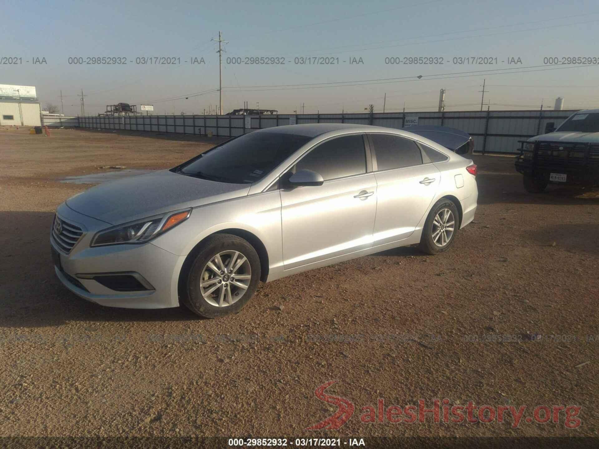 5NPE24AF0HH462163 2017 HYUNDAI SONATA