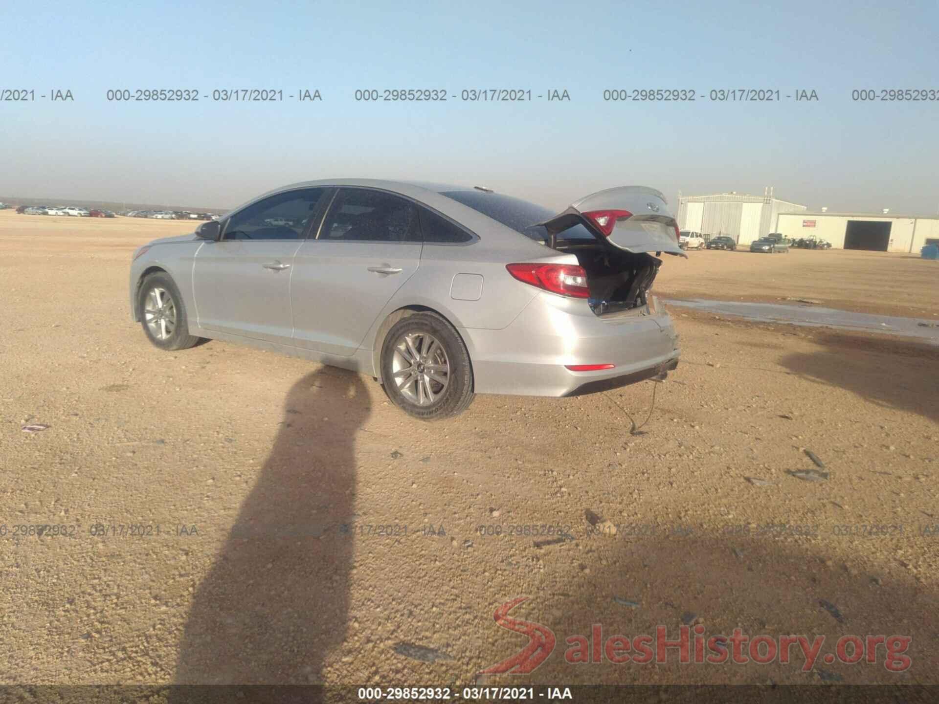 5NPE24AF0HH462163 2017 HYUNDAI SONATA