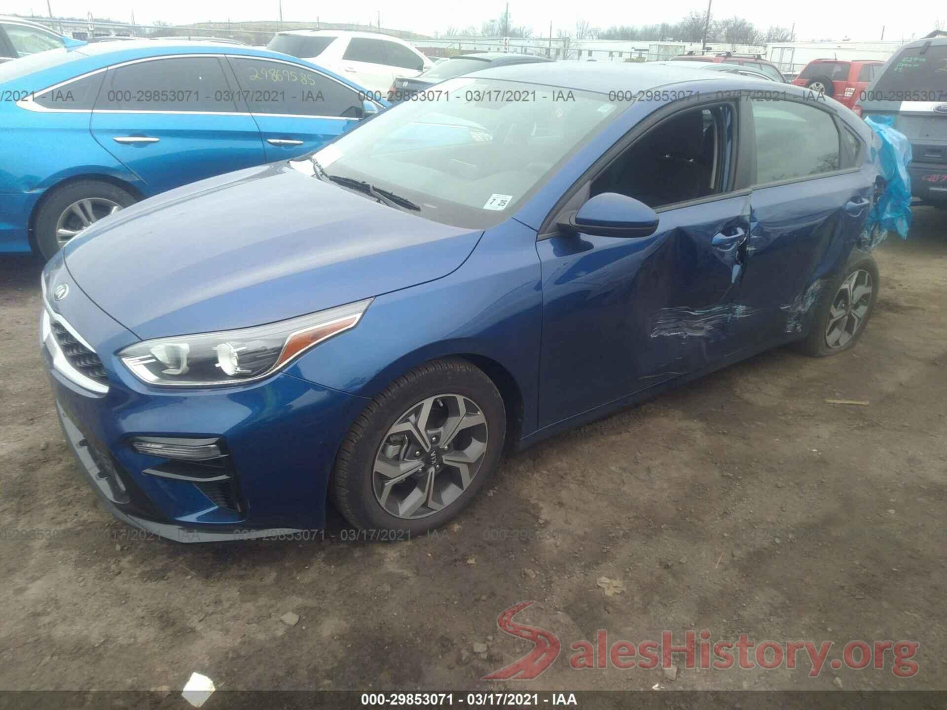 3KPF24AD7LE203072 2020 KIA FORTE