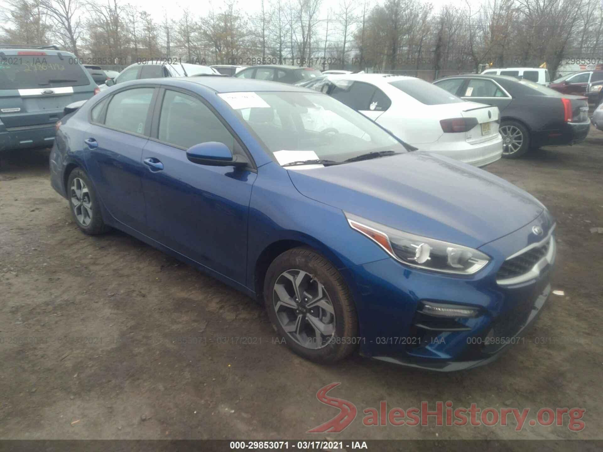 3KPF24AD7LE203072 2020 KIA FORTE