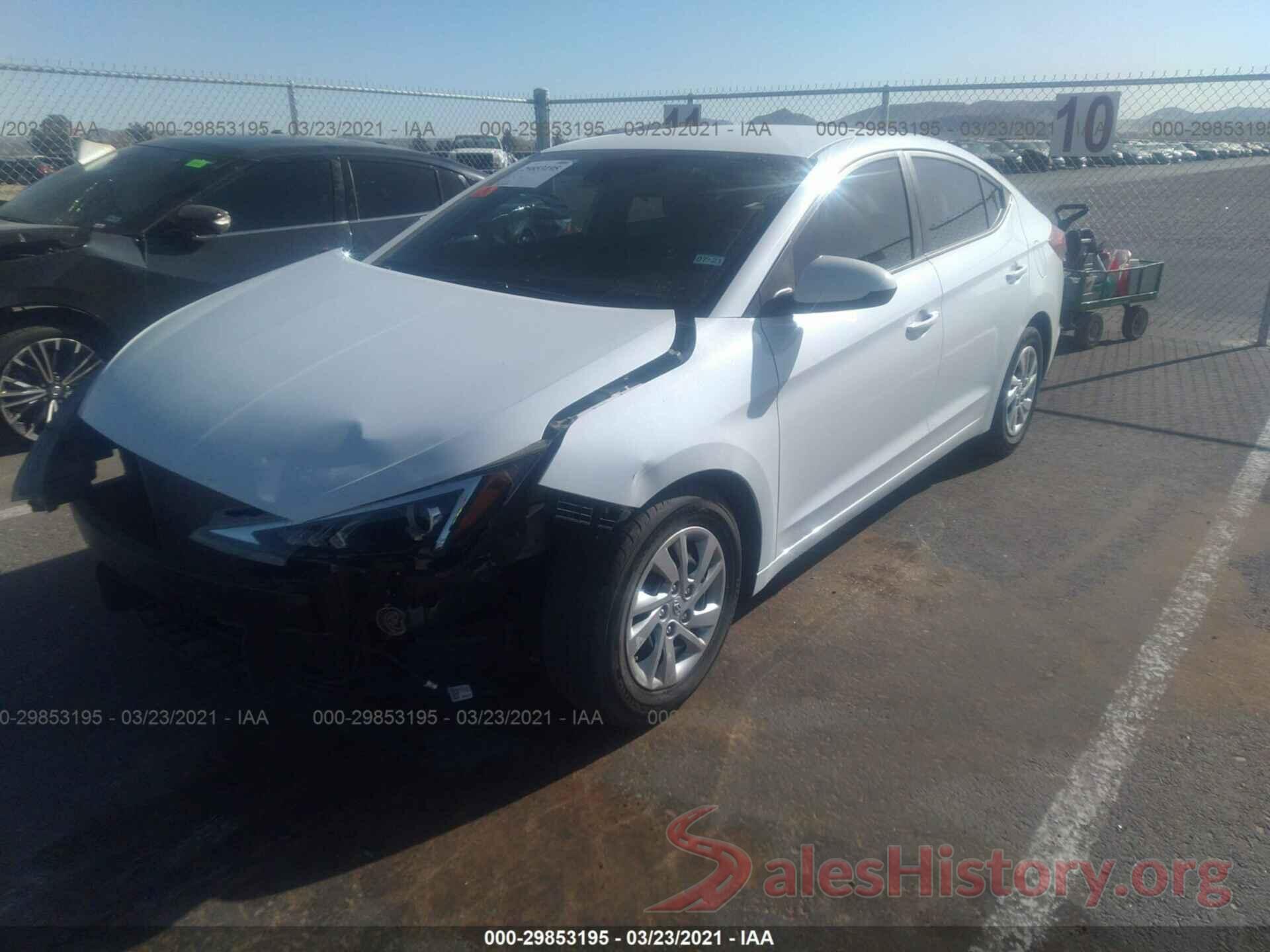 5NPD74LF5LH498384 2020 HYUNDAI ELANTRA