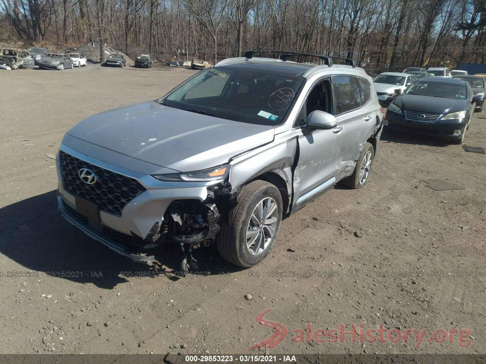 5NMS3CAD4LH226291 2020 HYUNDAI SANTA FE