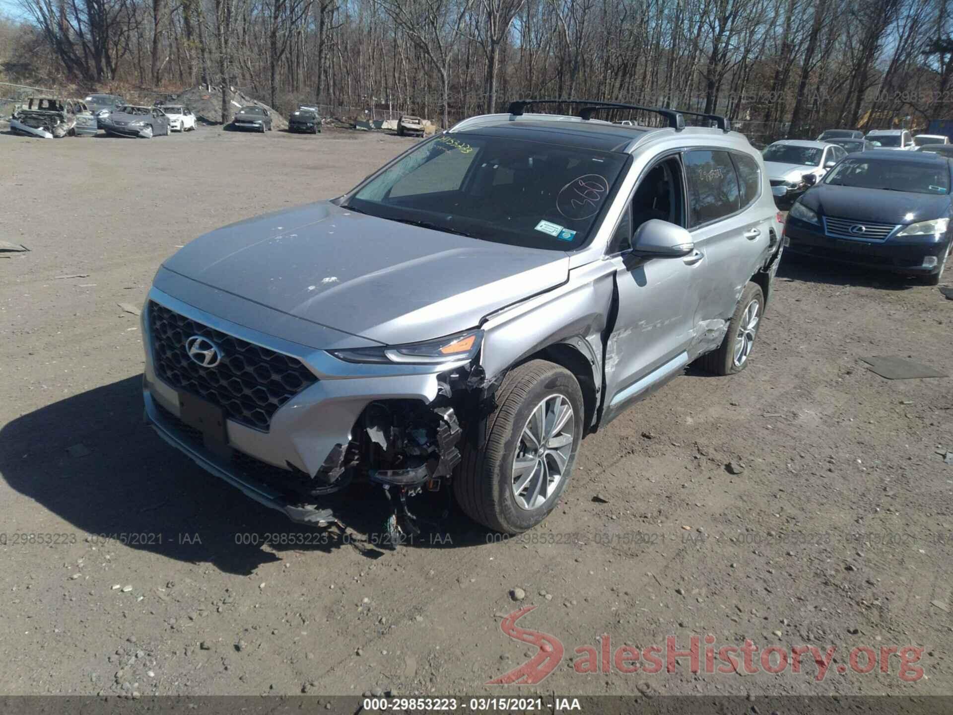 5NMS3CAD4LH226291 2020 HYUNDAI SANTA FE