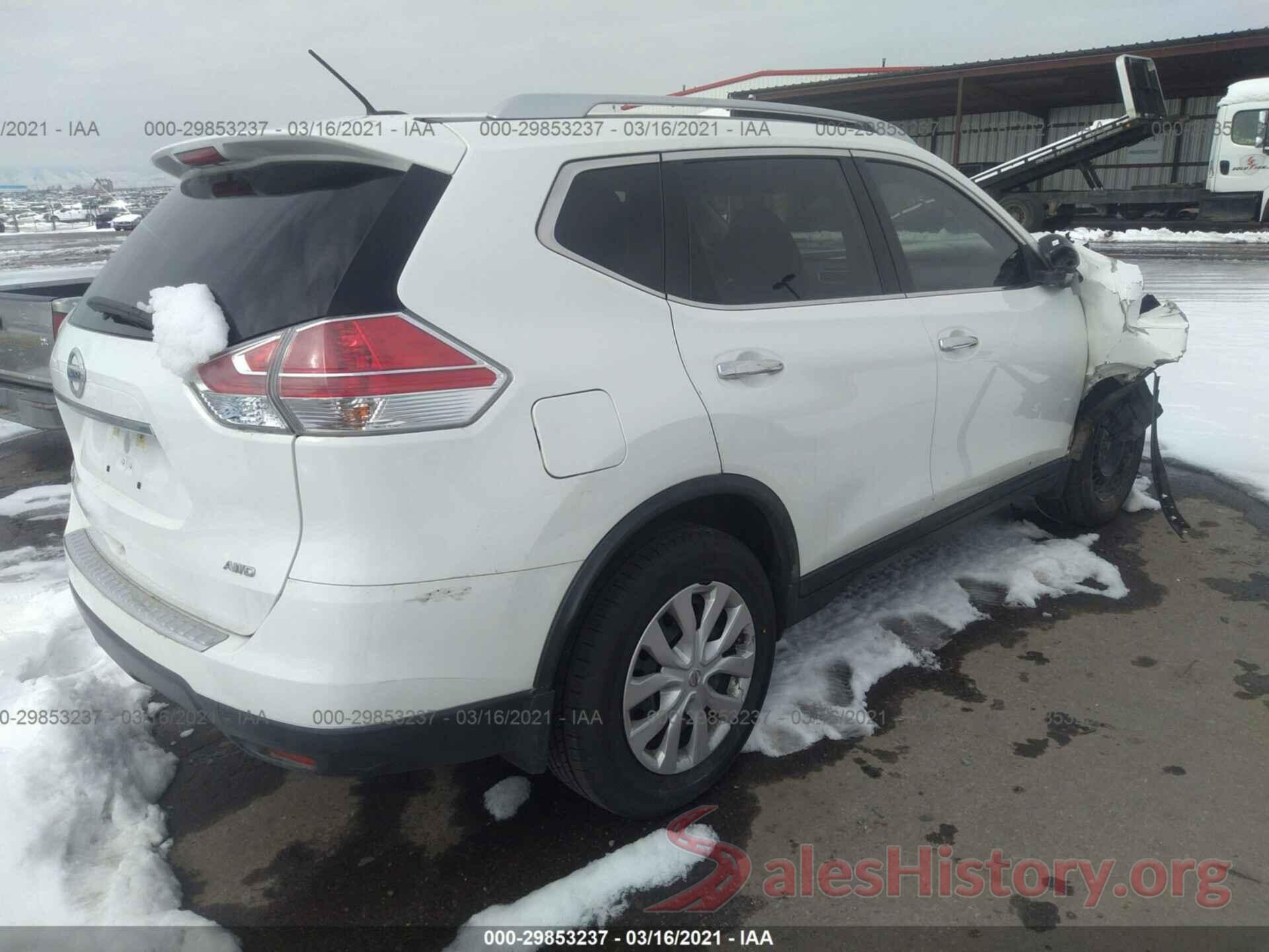 KNMAT2MVXGP618585 2016 NISSAN ROGUE