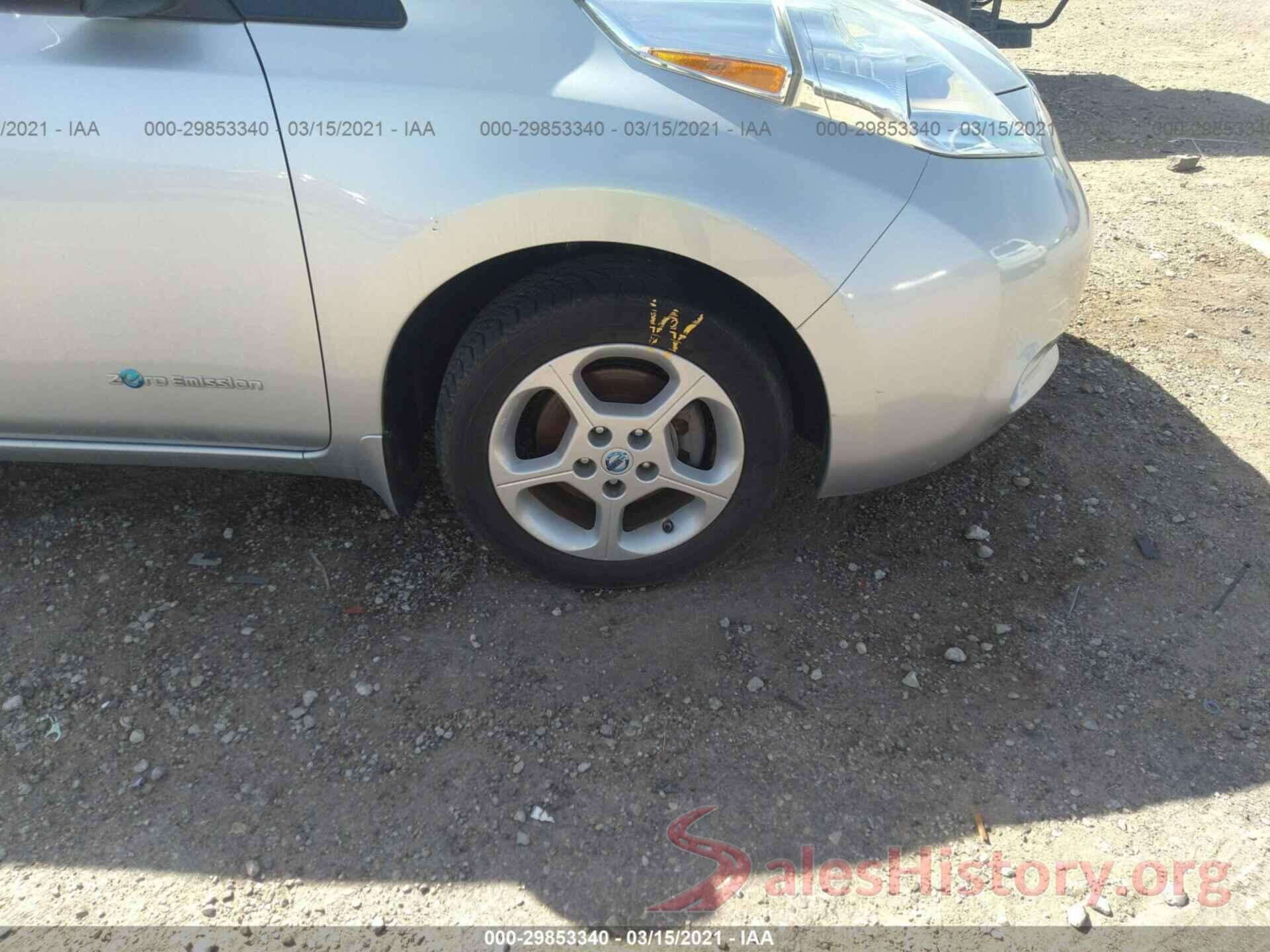 1N4AZ0CP9DC423656 2013 NISSAN LEAF