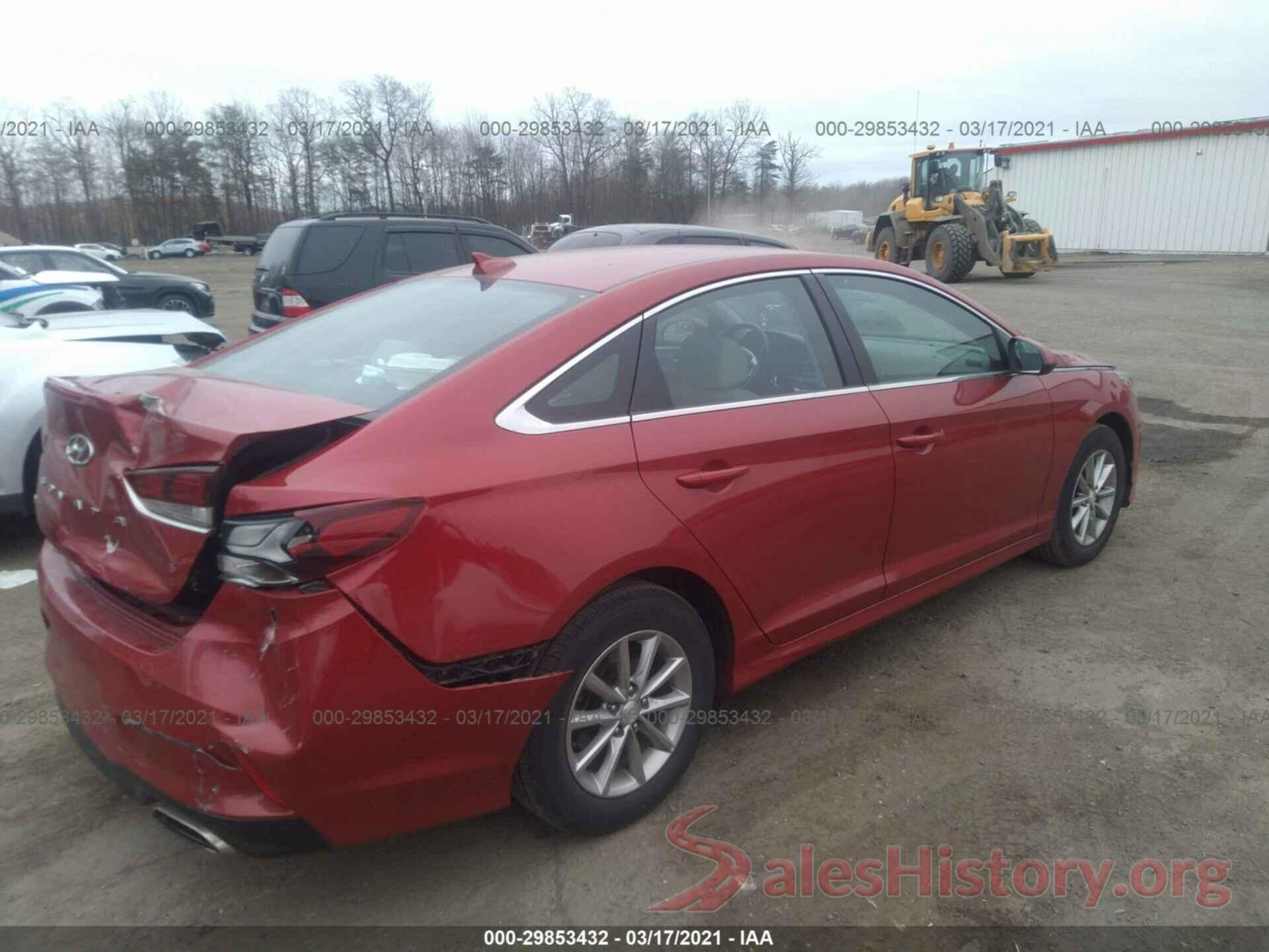 5NPE24AF2KH766635 2019 HYUNDAI SONATA