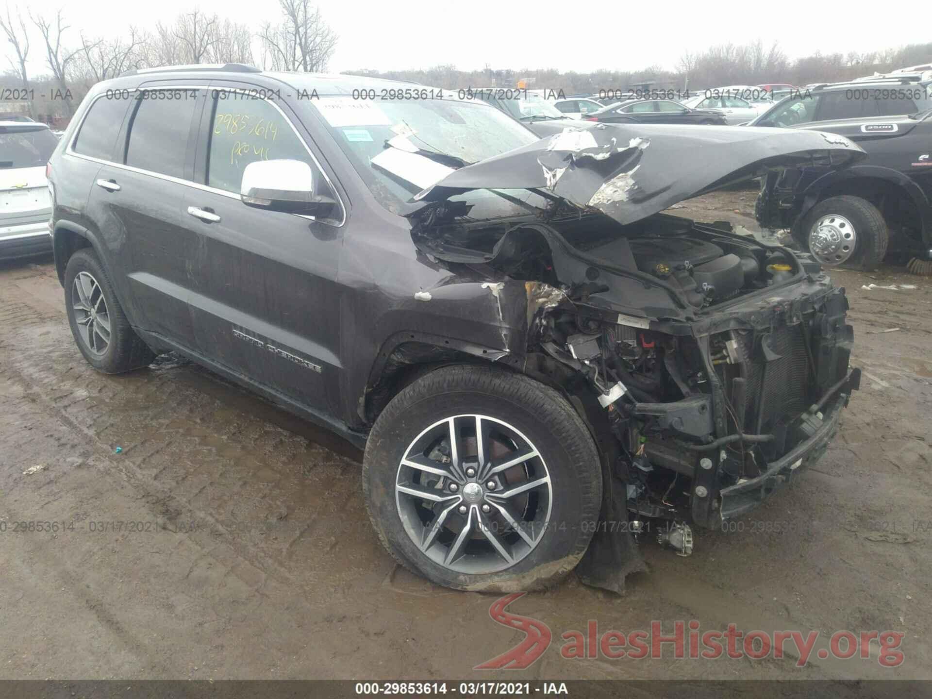 1C4RJFBG2HC701263 2017 JEEP GRAND CHEROKEE