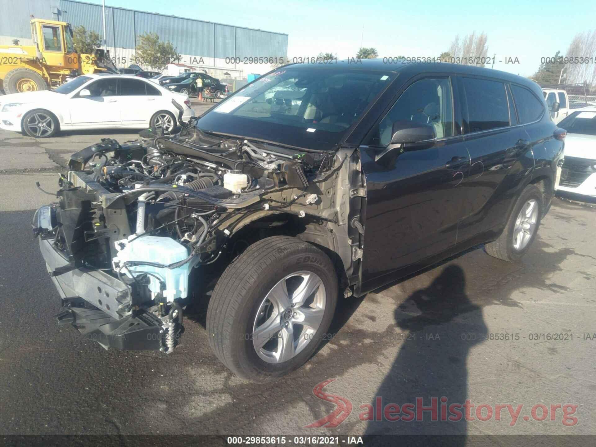 5TDZZRAH3LS011016 2020 TOYOTA HIGHLANDER