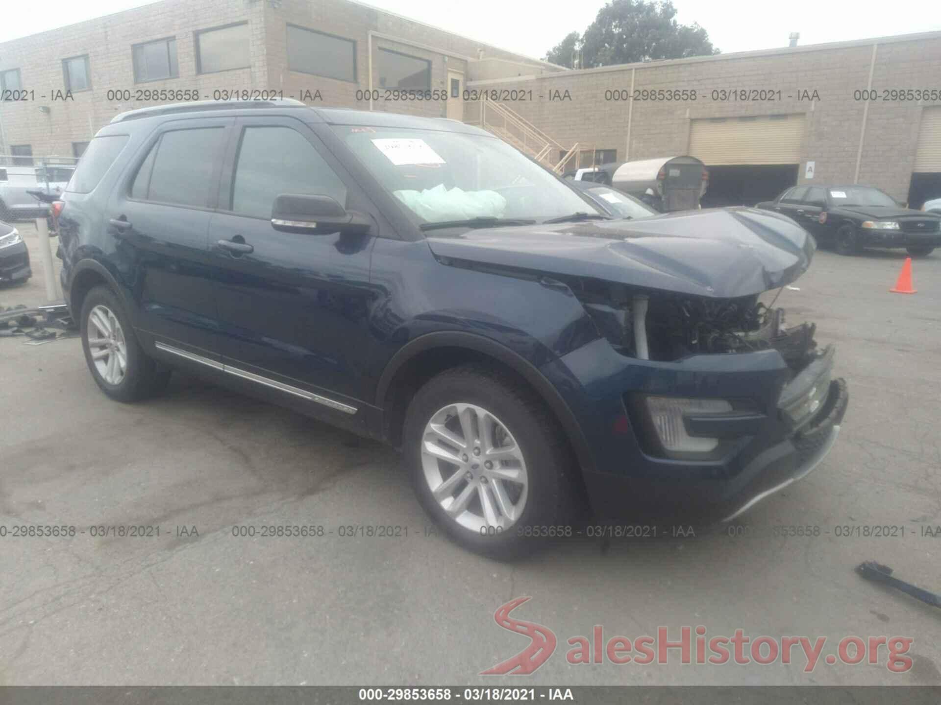 1FM5K7DH6HGE39257 2017 FORD EXPLORER