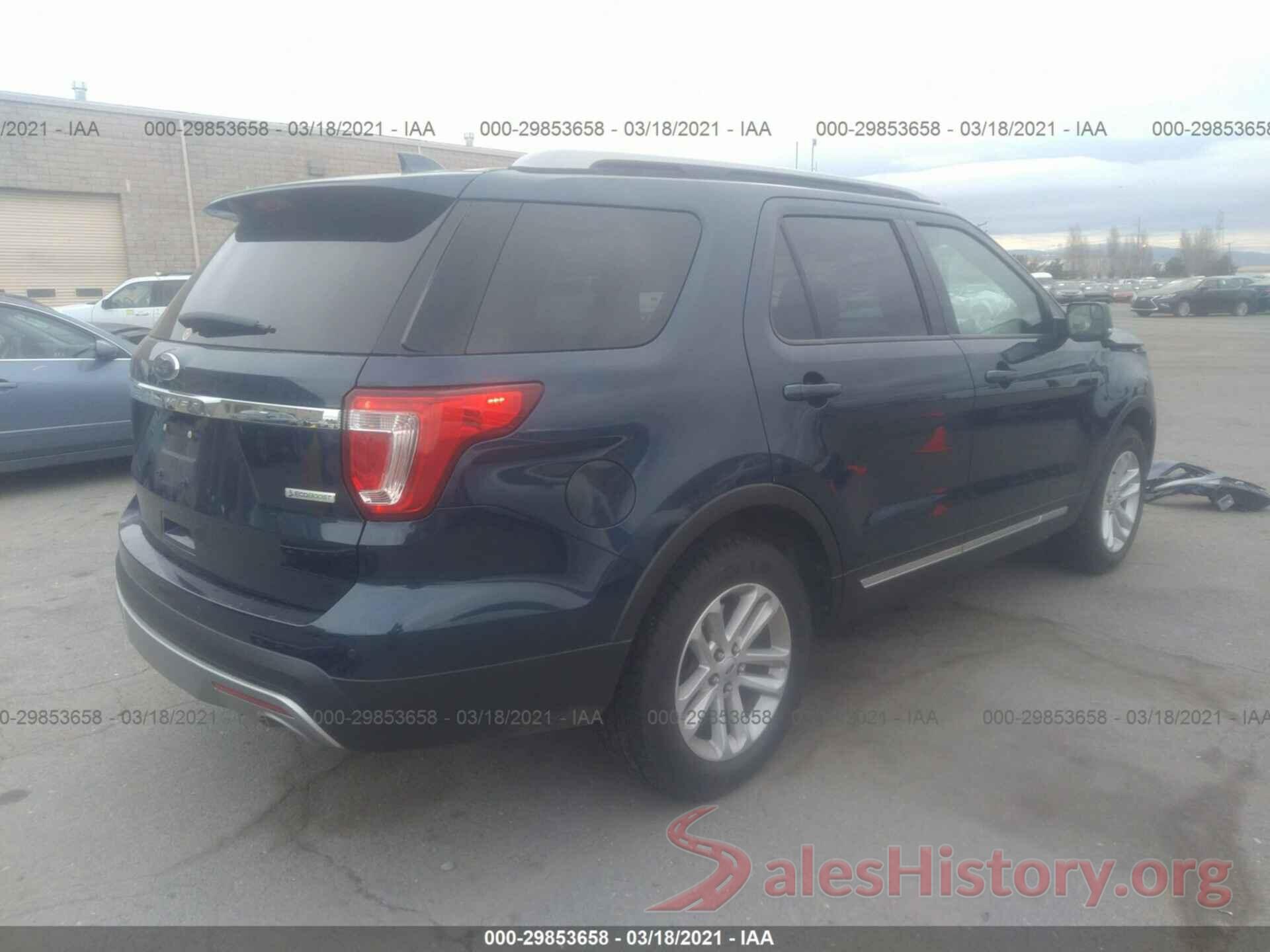 1FM5K7DH6HGE39257 2017 FORD EXPLORER