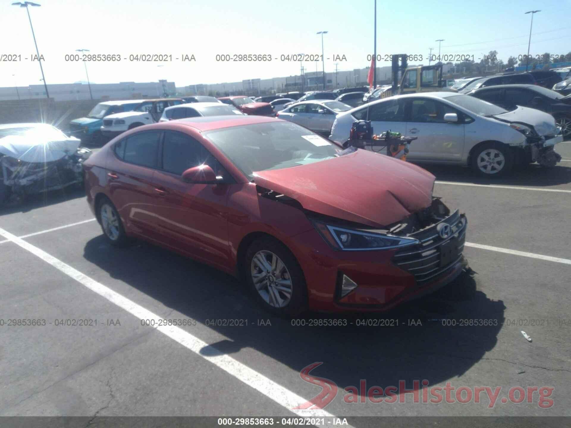 5NPD84LF8LH518222 2020 HYUNDAI ELANTRA