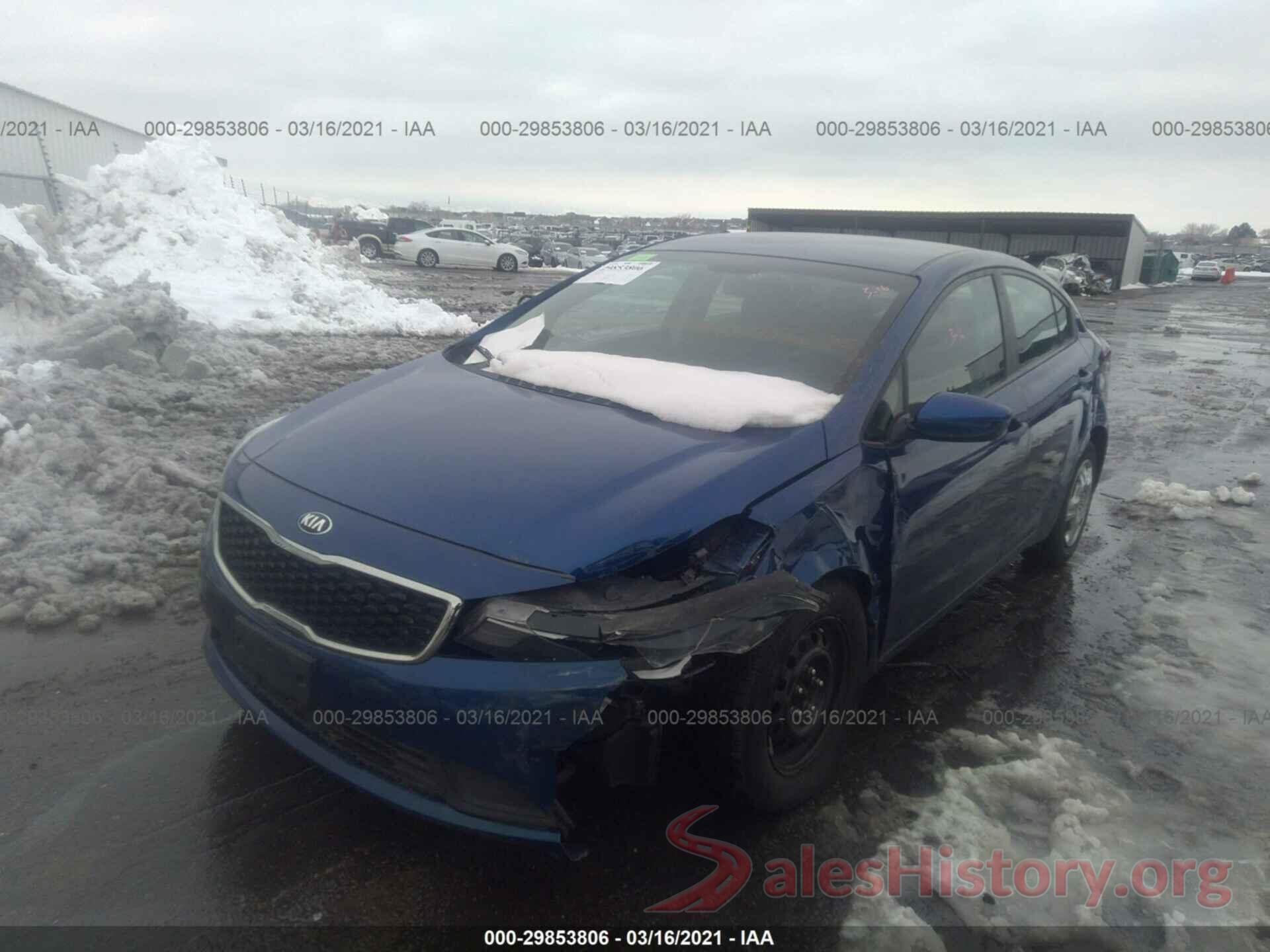 3KPFL4A72JE164847 2018 KIA FORTE