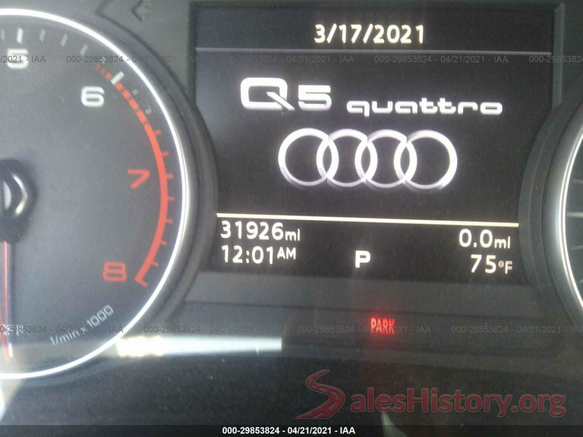 WA1ANAFY2J2170918 2018 AUDI Q5