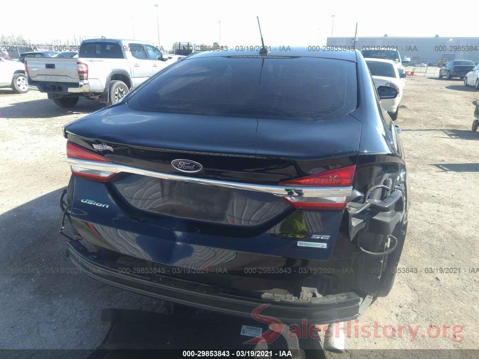 3FA6P0HD2HR178734 2017 FORD FUSION