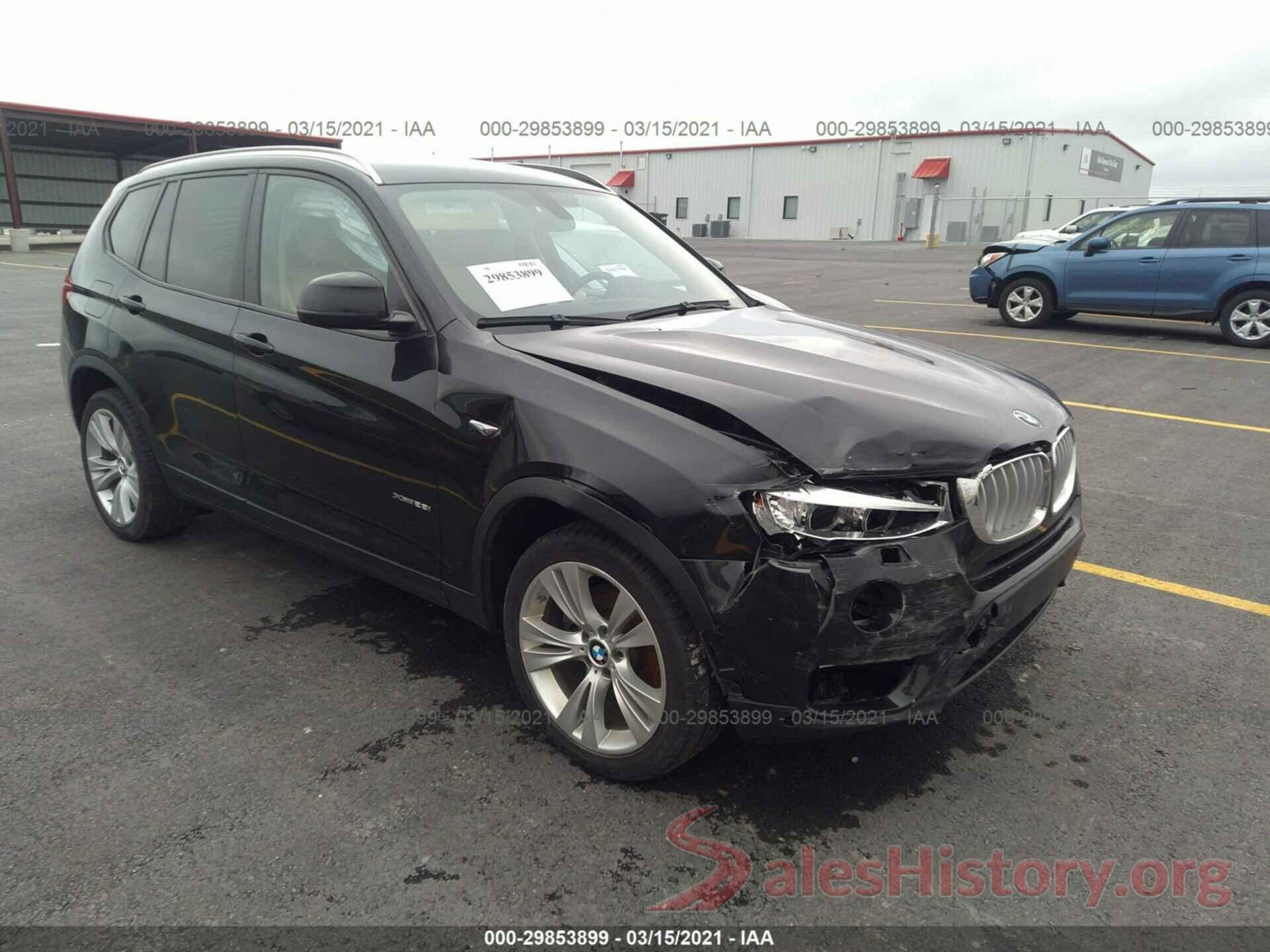 5UXWX9C59G0D89279 2016 BMW X3