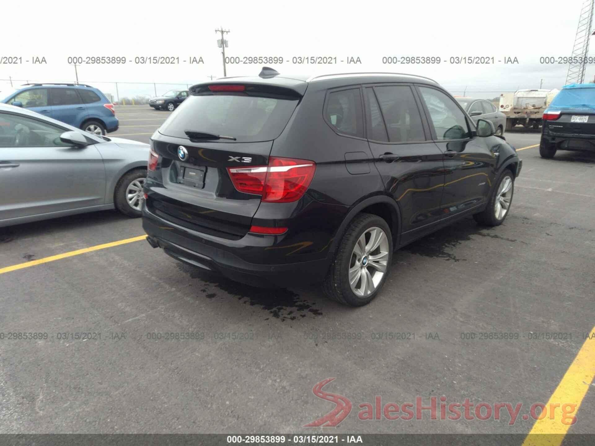 5UXWX9C59G0D89279 2016 BMW X3