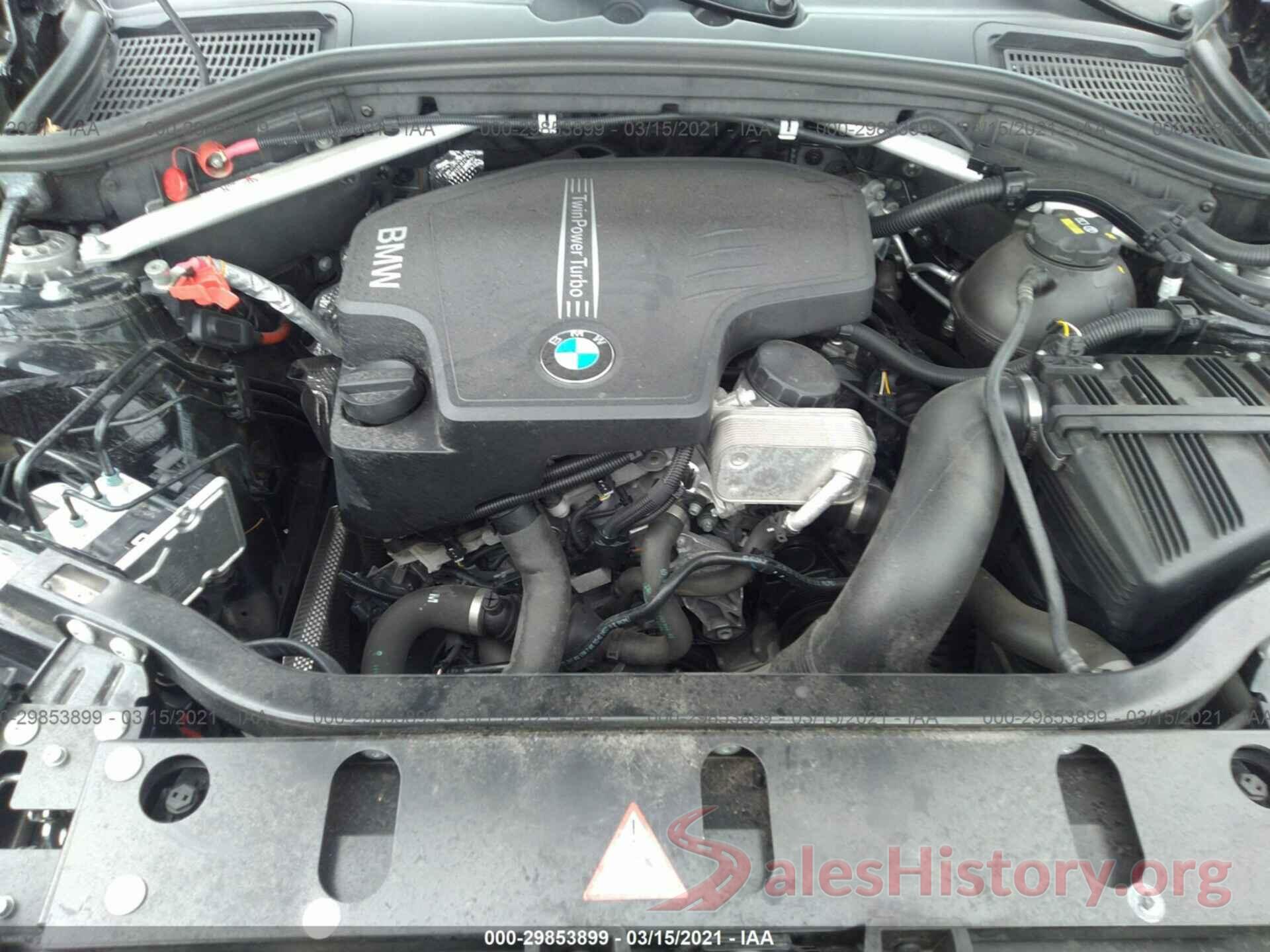 5UXWX9C59G0D89279 2016 BMW X3