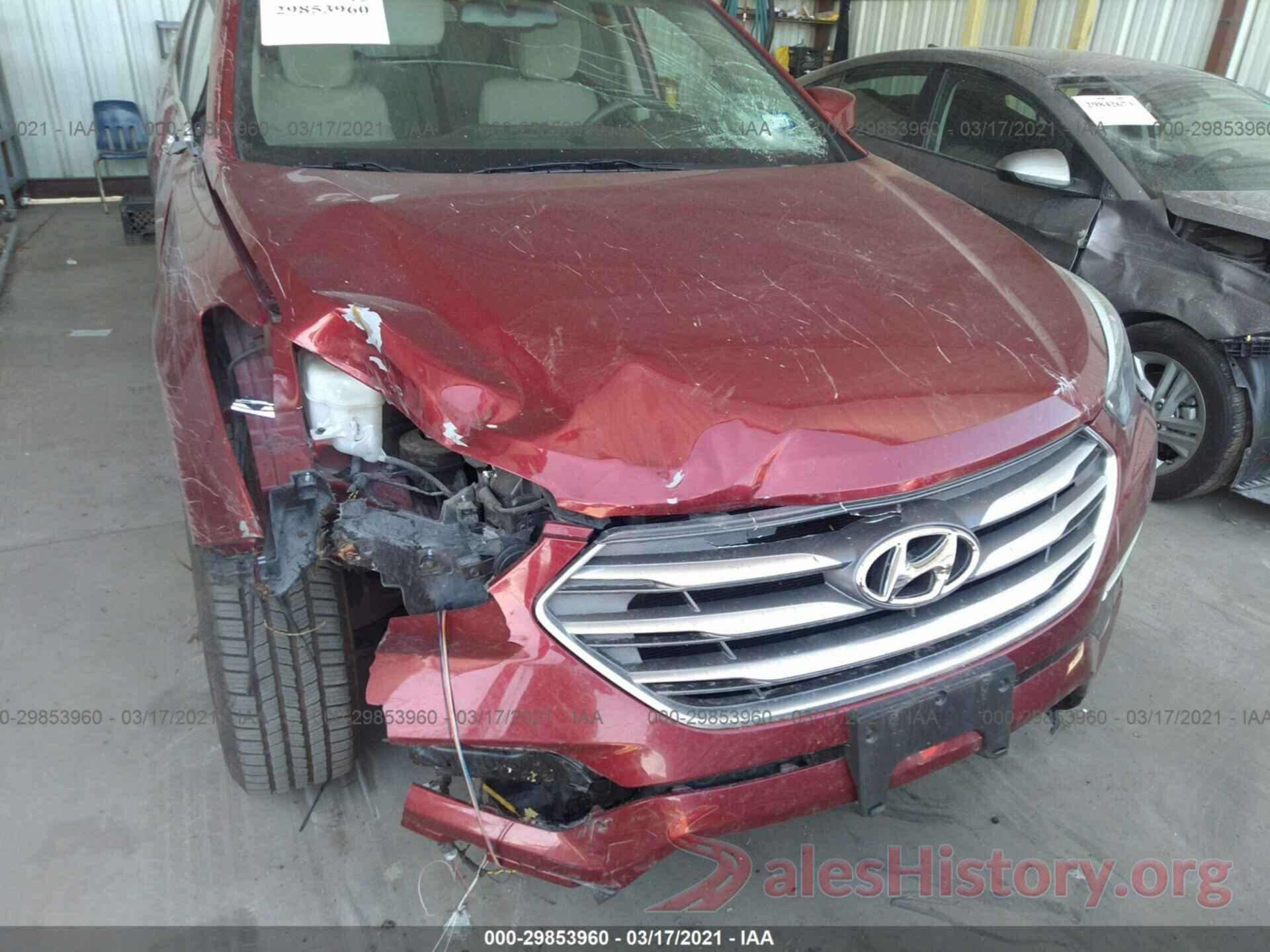 5XYZU3LB9HG423904 2017 HYUNDAI SANTA FE SPORT