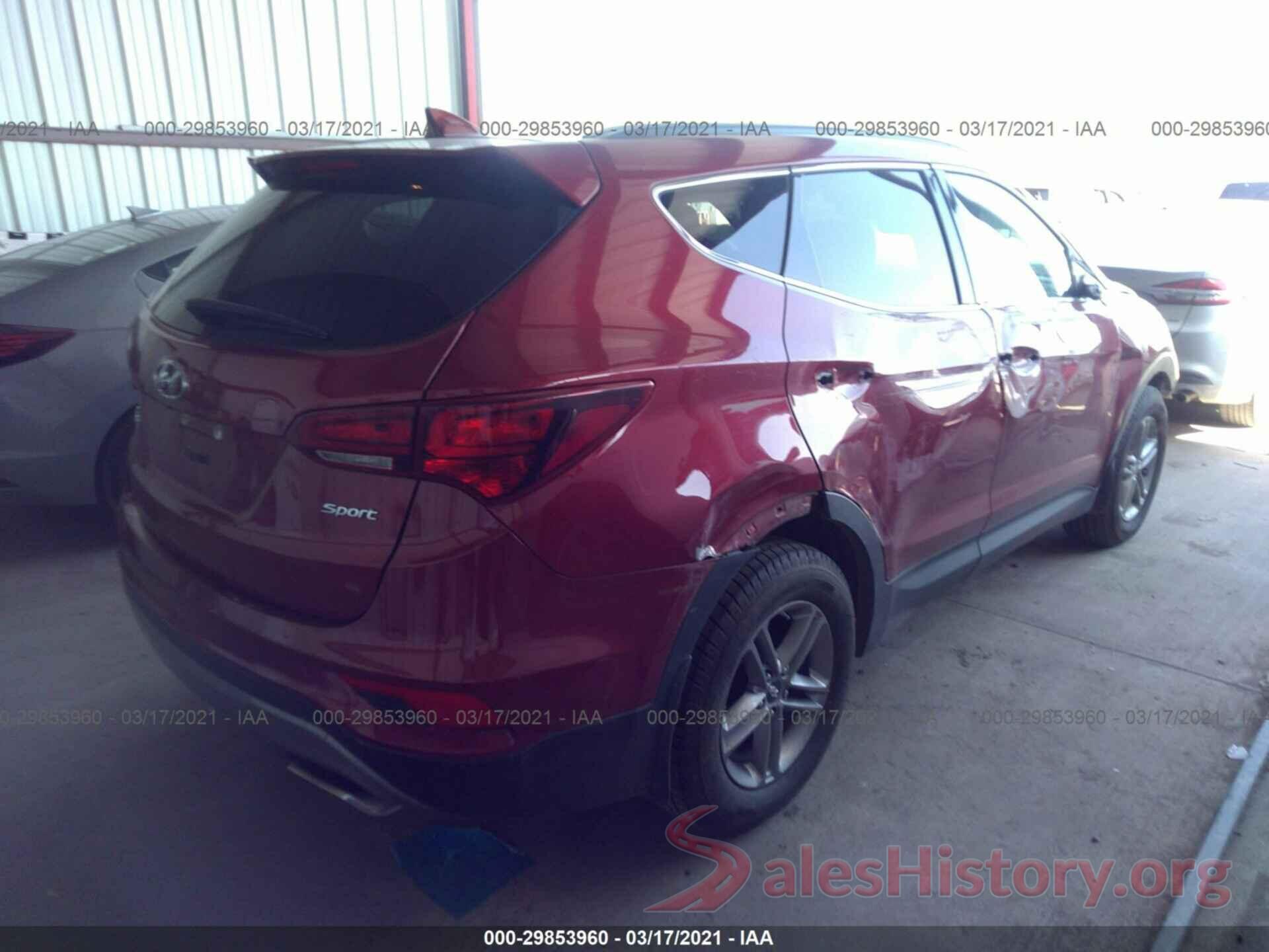 5XYZU3LB9HG423904 2017 HYUNDAI SANTA FE SPORT