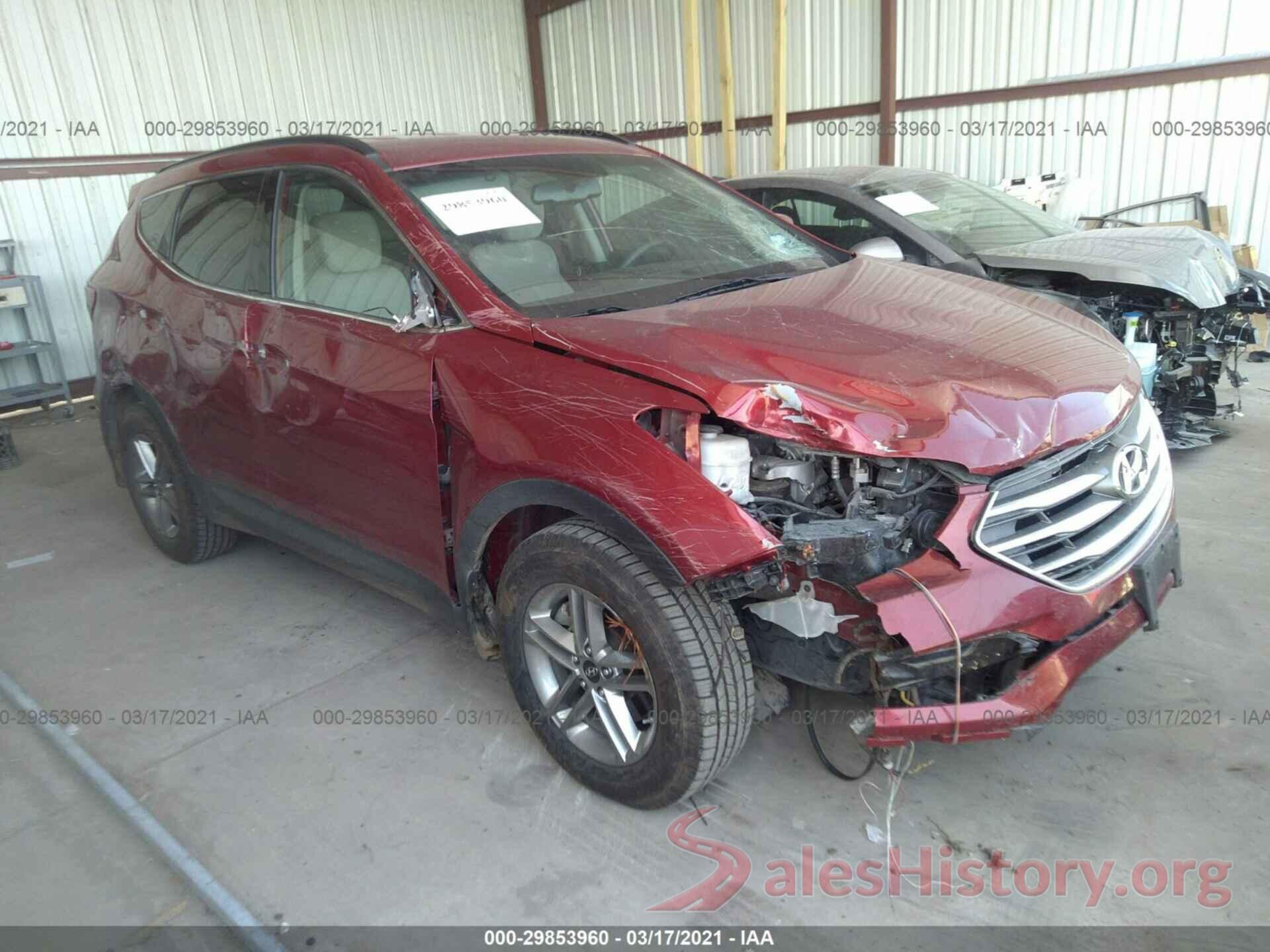 5XYZU3LB9HG423904 2017 HYUNDAI SANTA FE SPORT