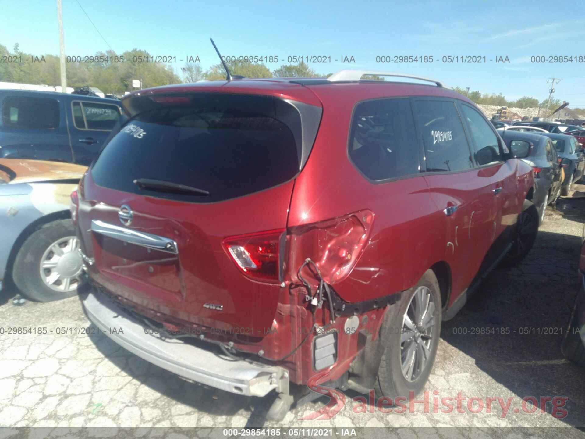 5N1DR2MM1HC910987 2017 NISSAN PATHFINDER