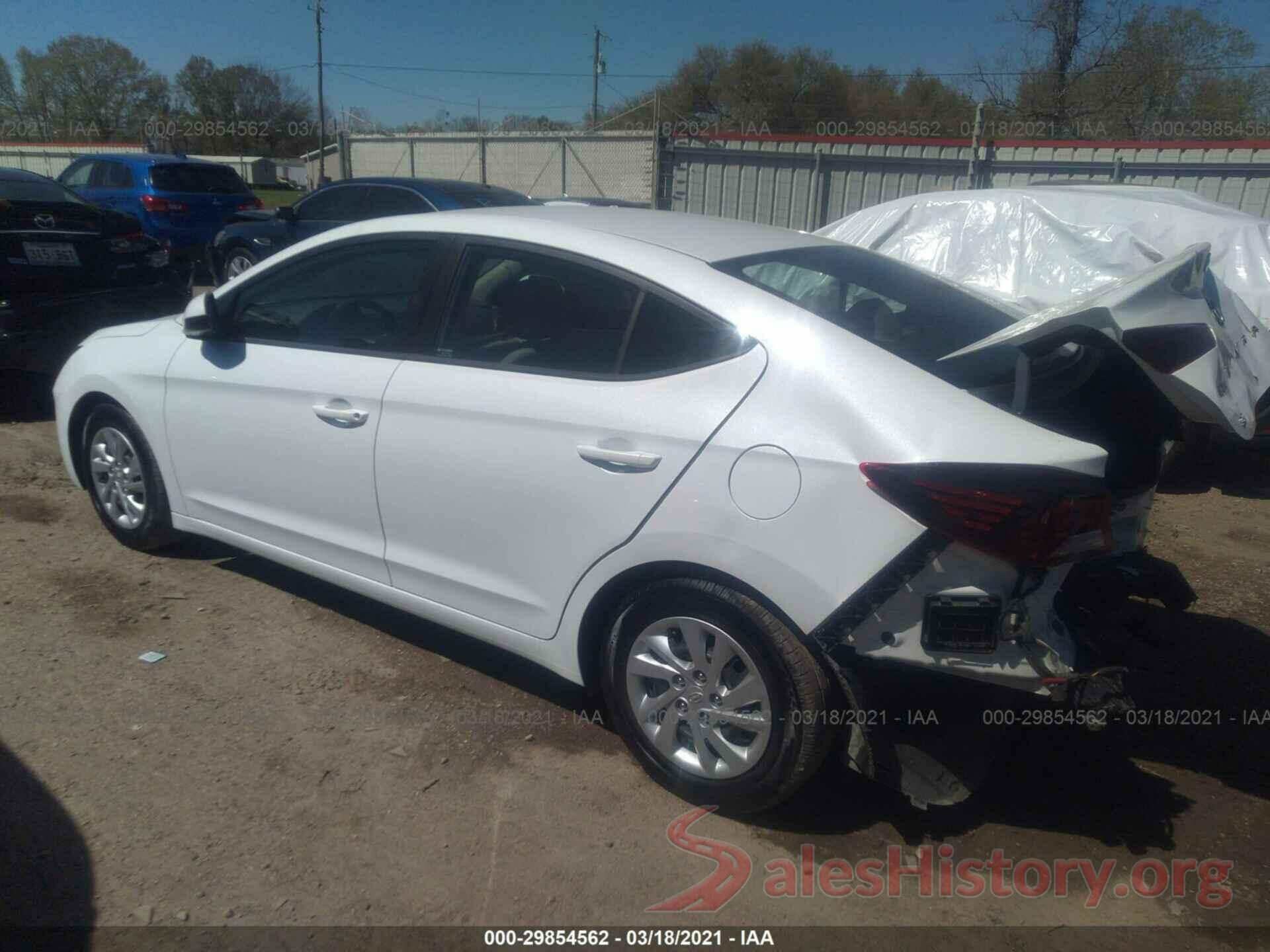 5NPD74LF9LH537011 2020 HYUNDAI ELANTRA