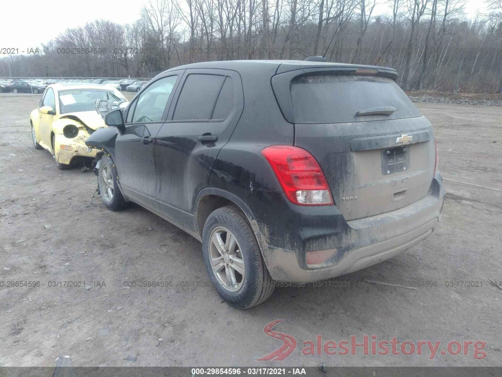 KL7CJKSB7MB322310 2021 CHEVROLET TRAX