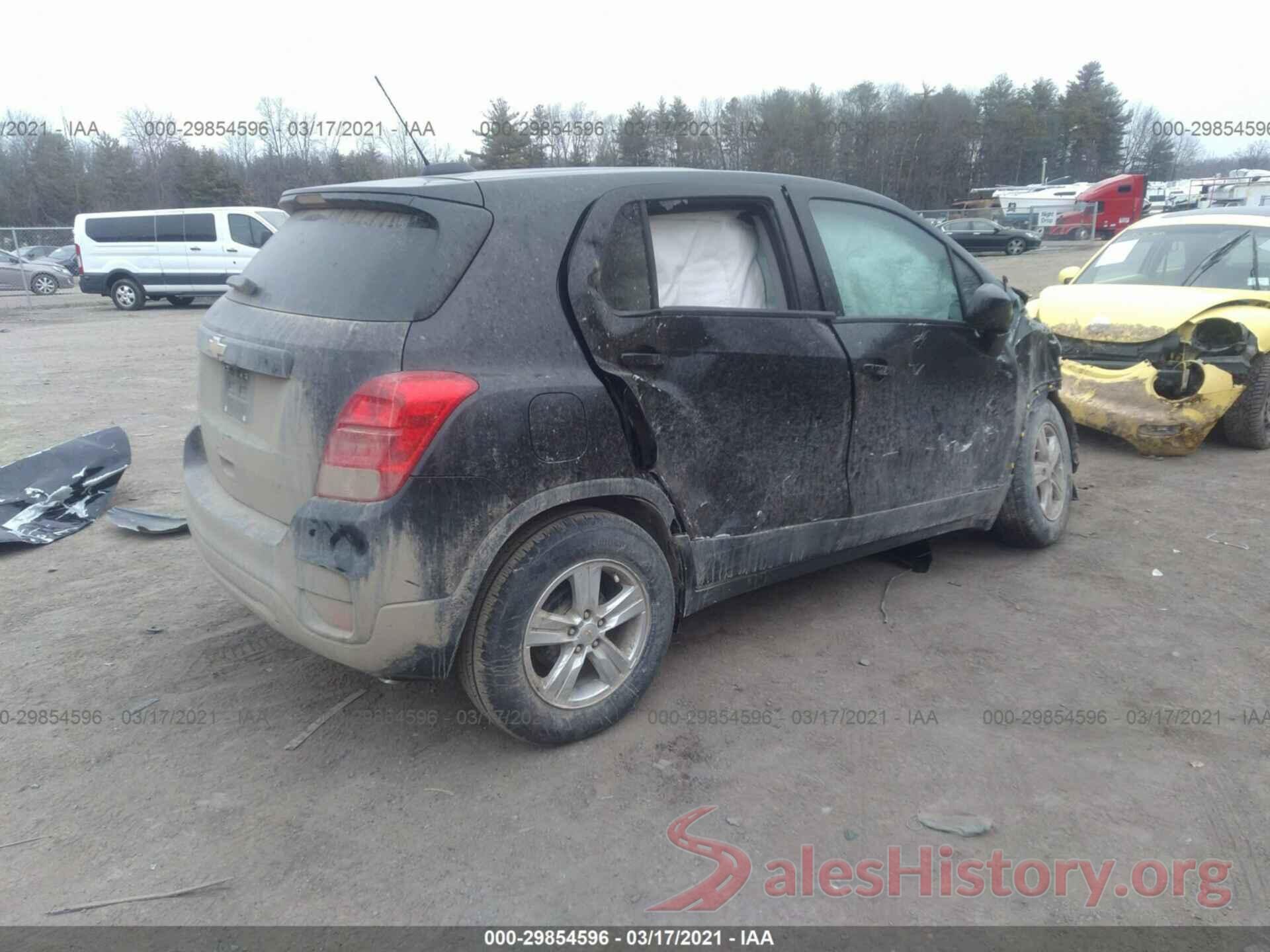 KL7CJKSB7MB322310 2021 CHEVROLET TRAX