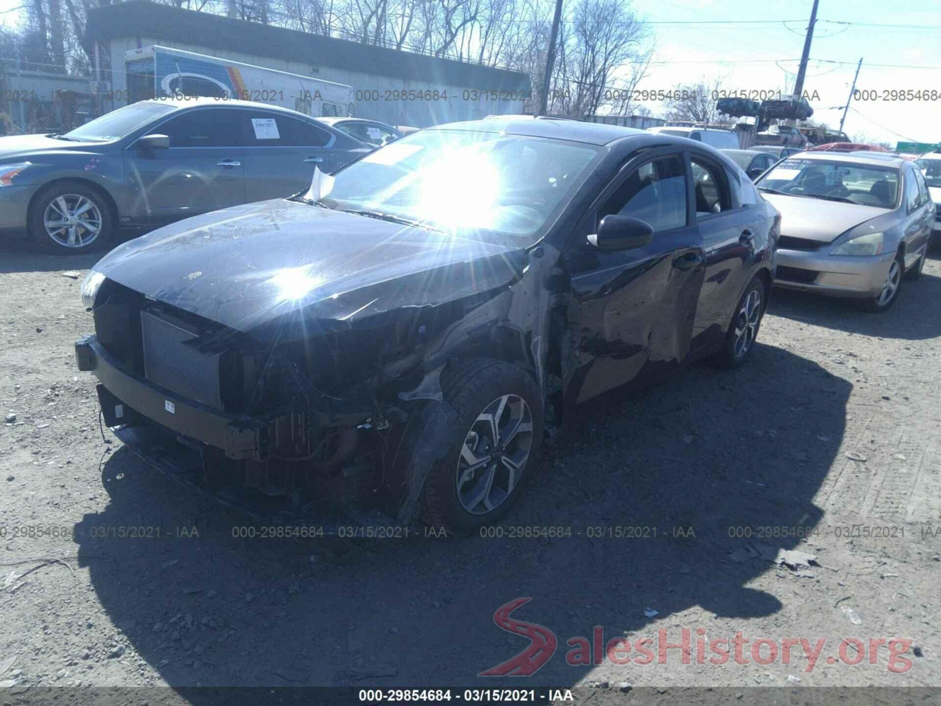 3KPF24AD2LE245522 2020 KIA FORTE