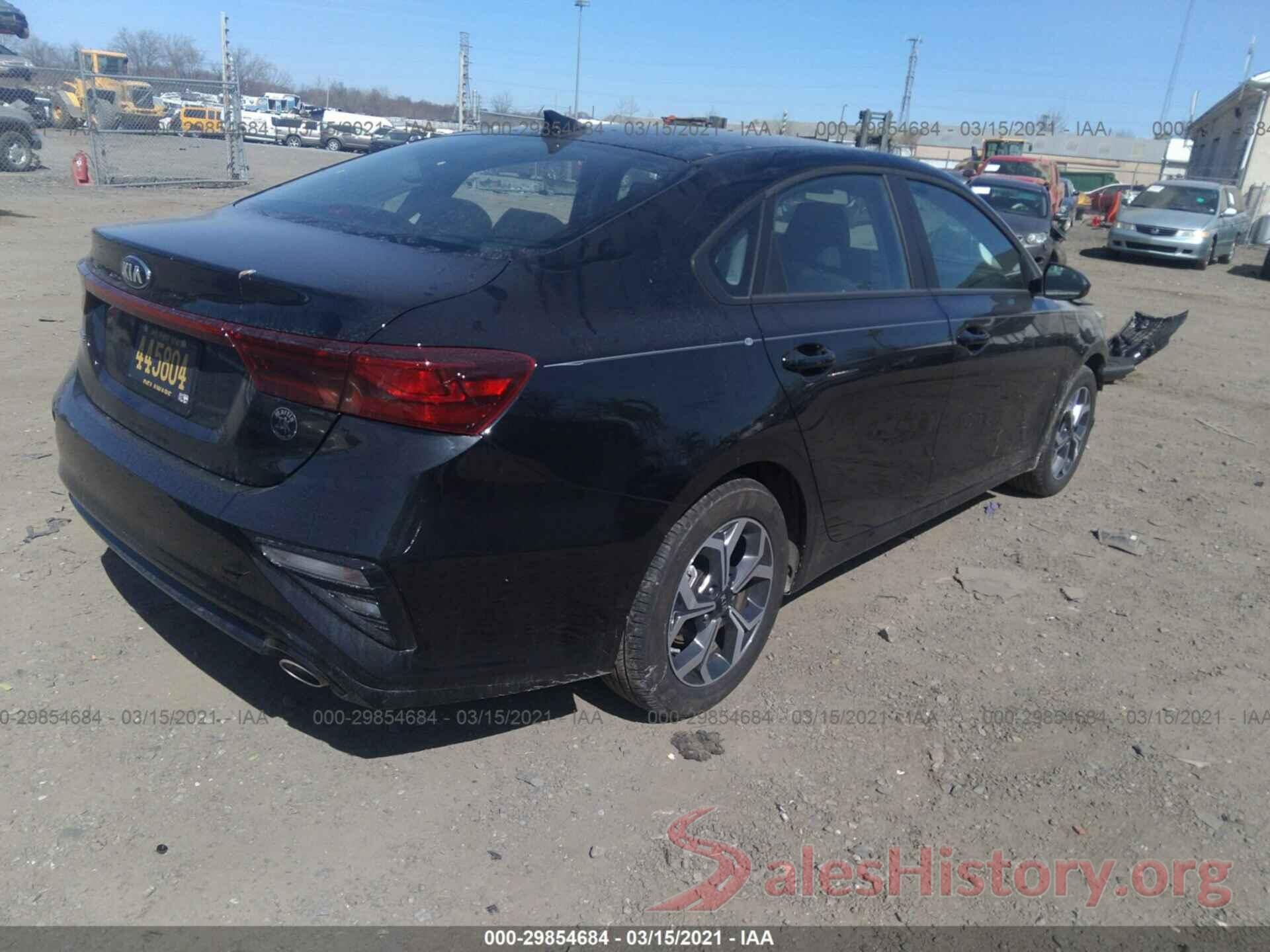 3KPF24AD2LE245522 2020 KIA FORTE