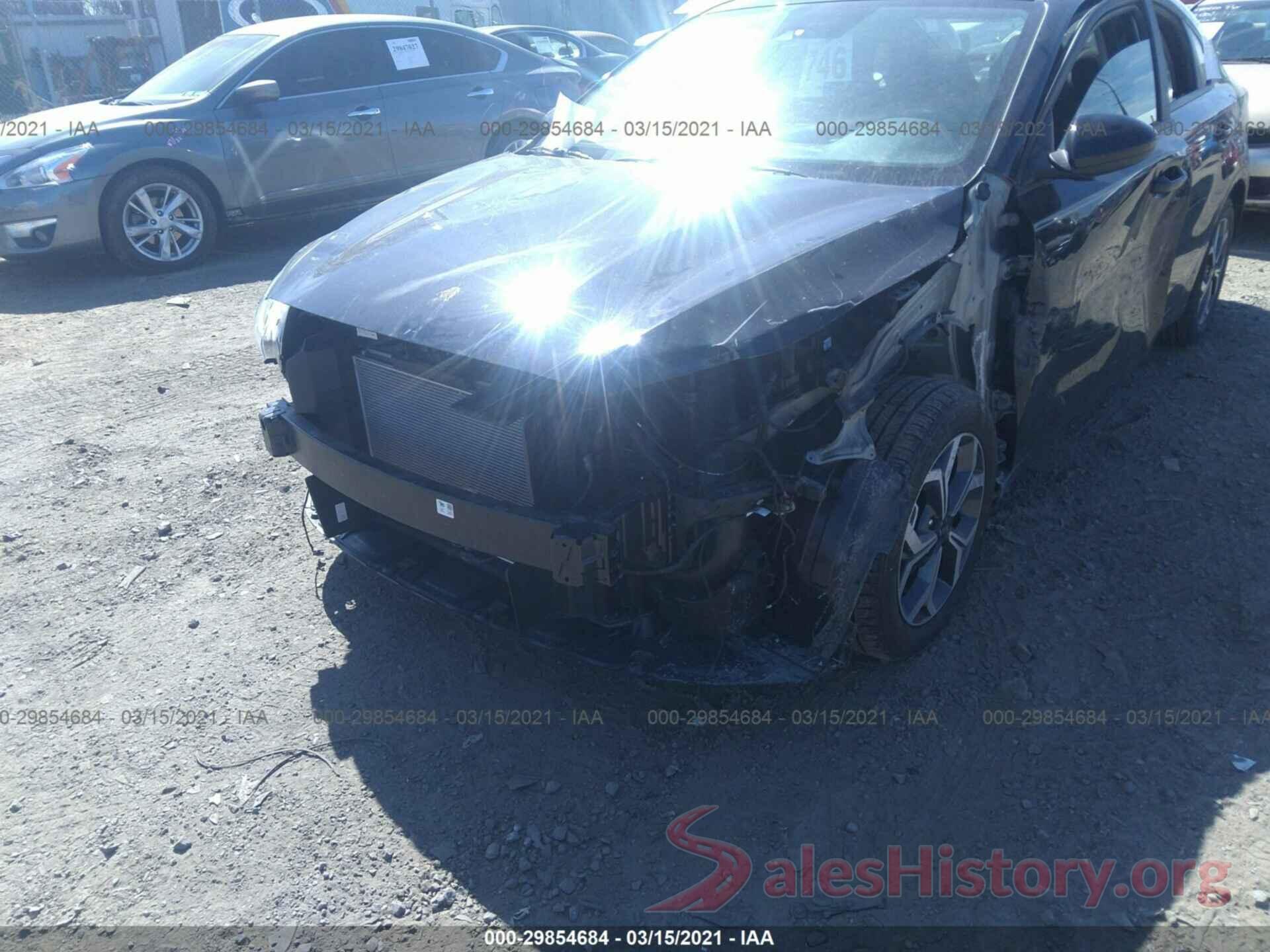 3KPF24AD2LE245522 2020 KIA FORTE