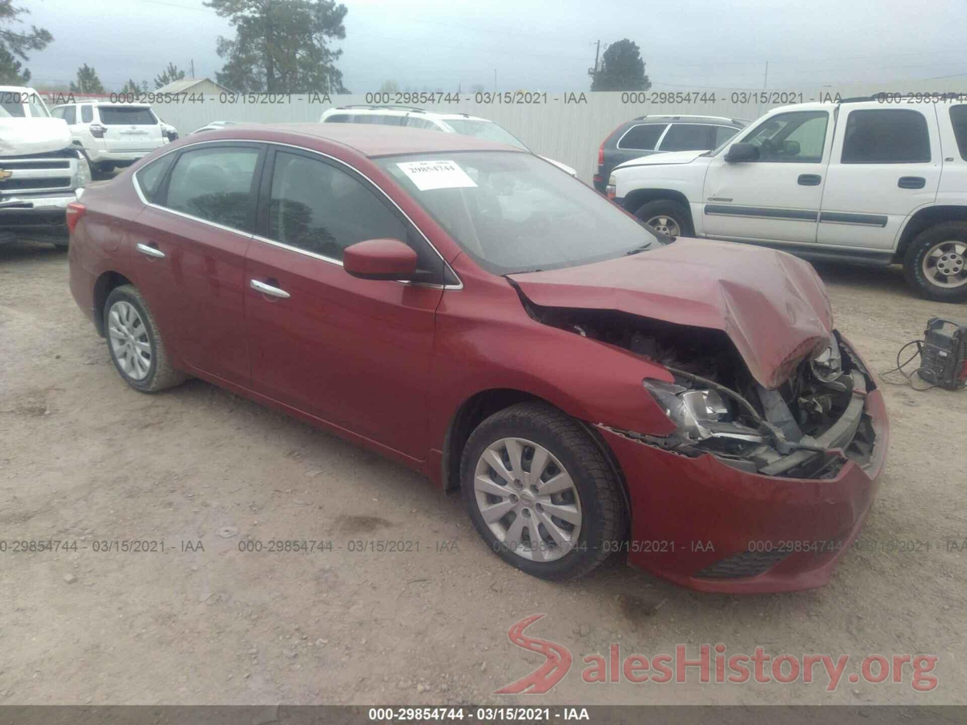 3N1AB7APXGY223846 2016 NISSAN SENTRA