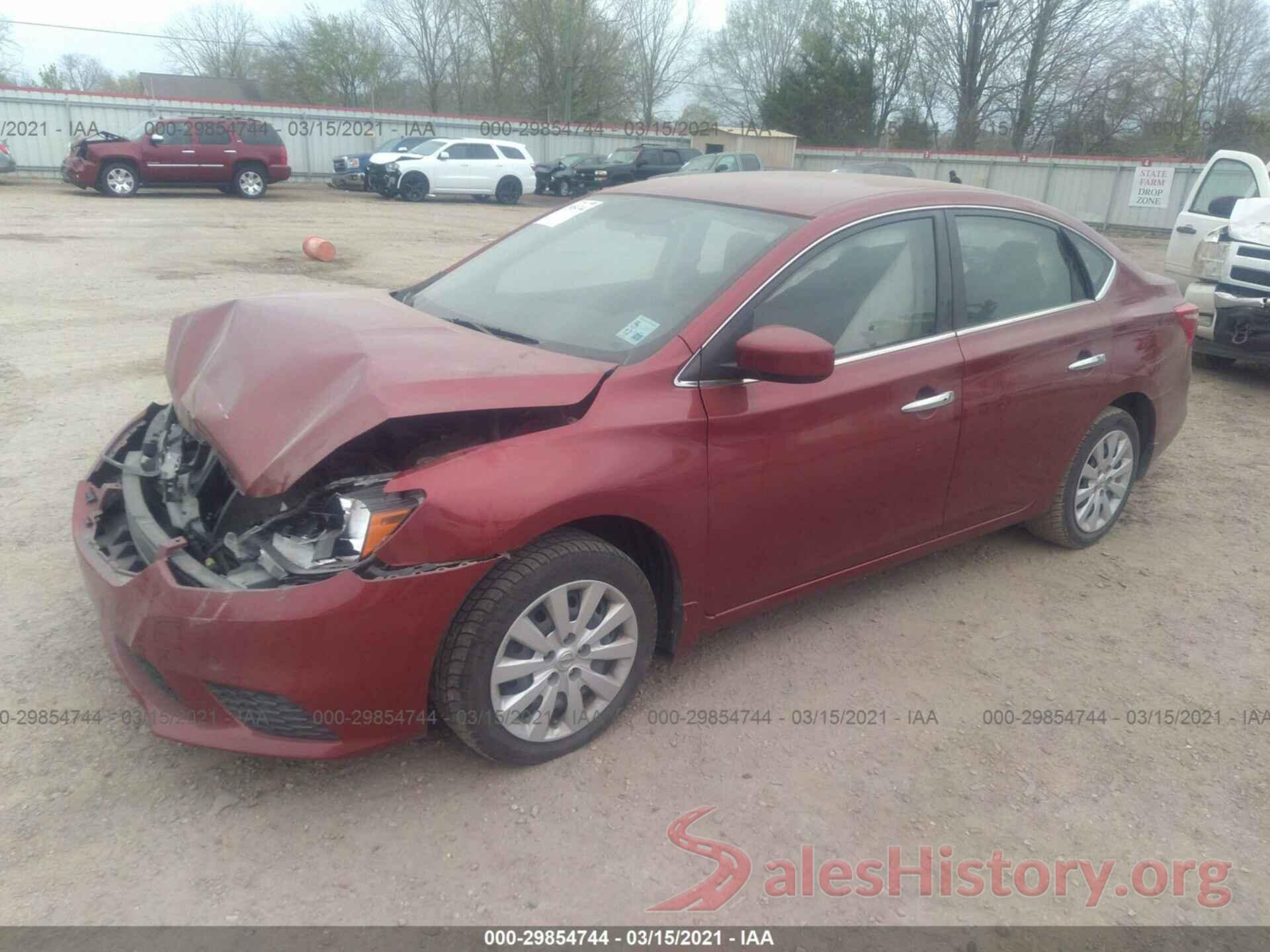 3N1AB7APXGY223846 2016 NISSAN SENTRA