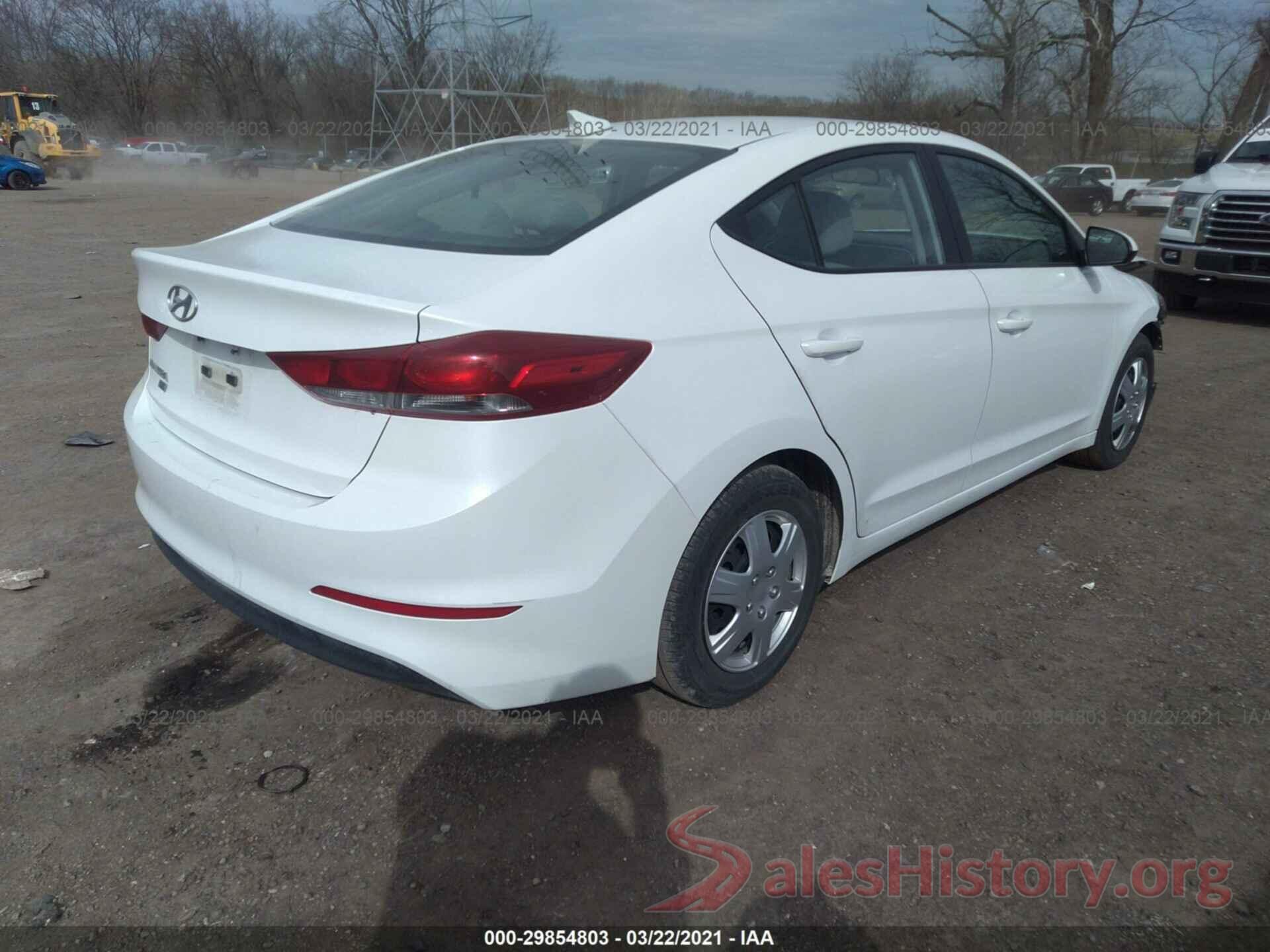 5NPD74LF9HH149901 2017 HYUNDAI ELANTRA