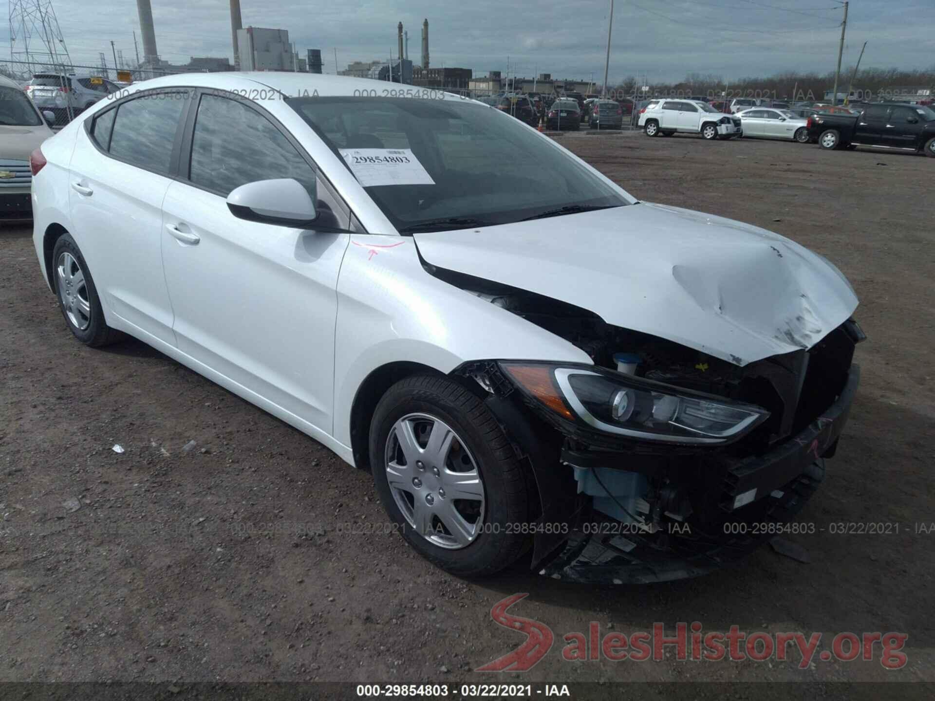 5NPD74LF9HH149901 2017 HYUNDAI ELANTRA