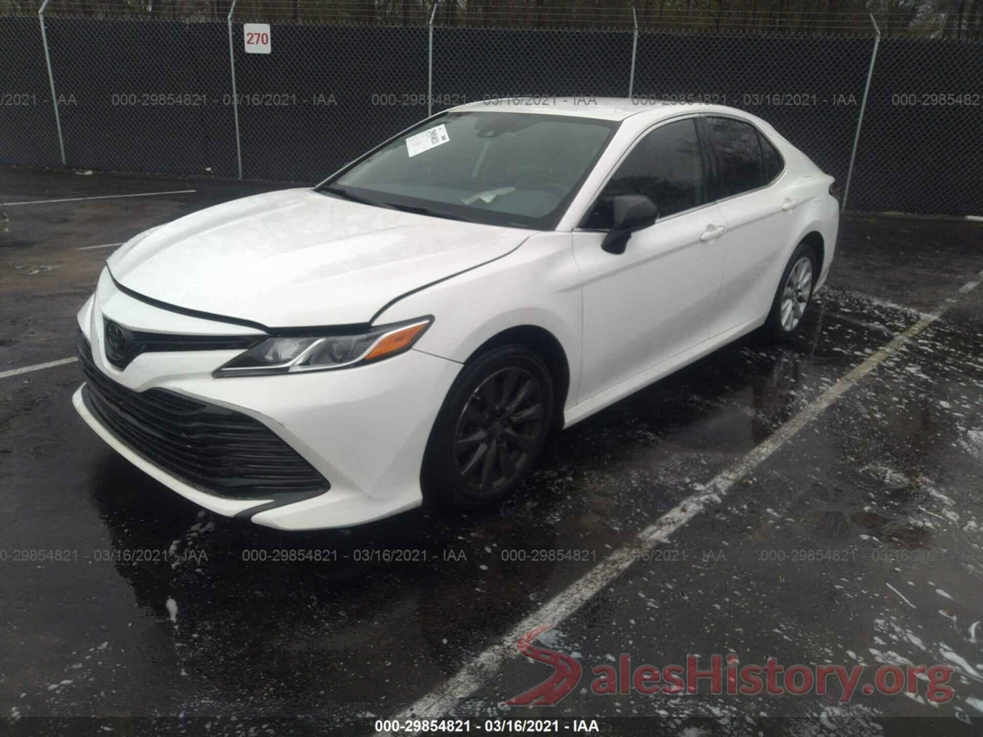 4T1B11HK2KU762416 2019 TOYOTA CAMRY